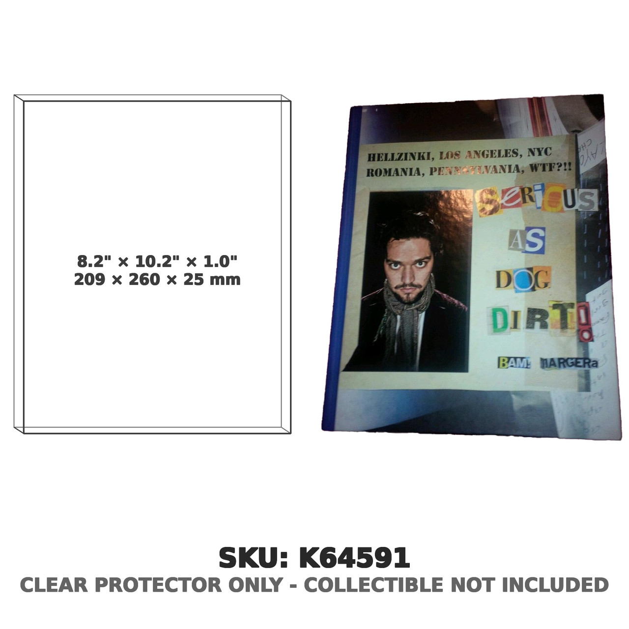 Serious as Dog Dirt Bam Margera Hardcover Book