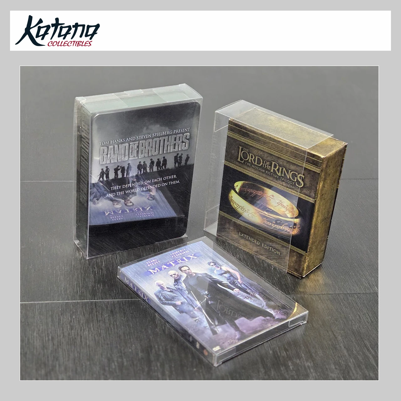 Sample in protector