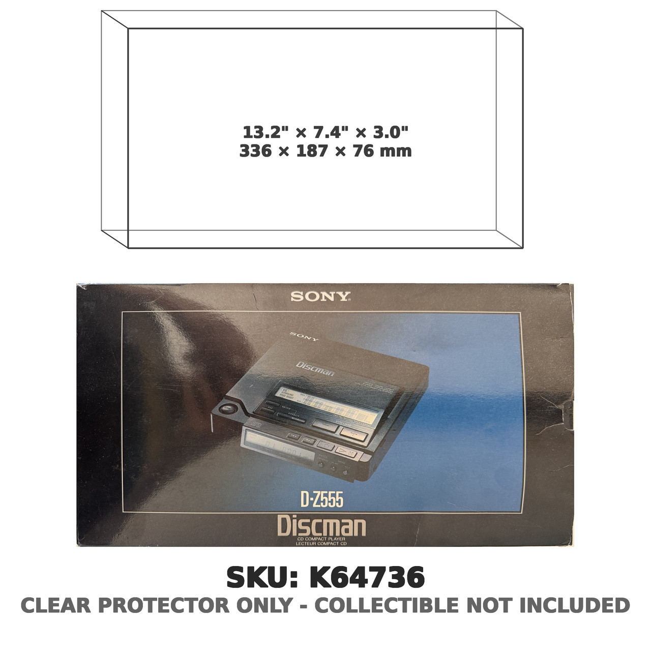 D-Z555 Discman CD Player