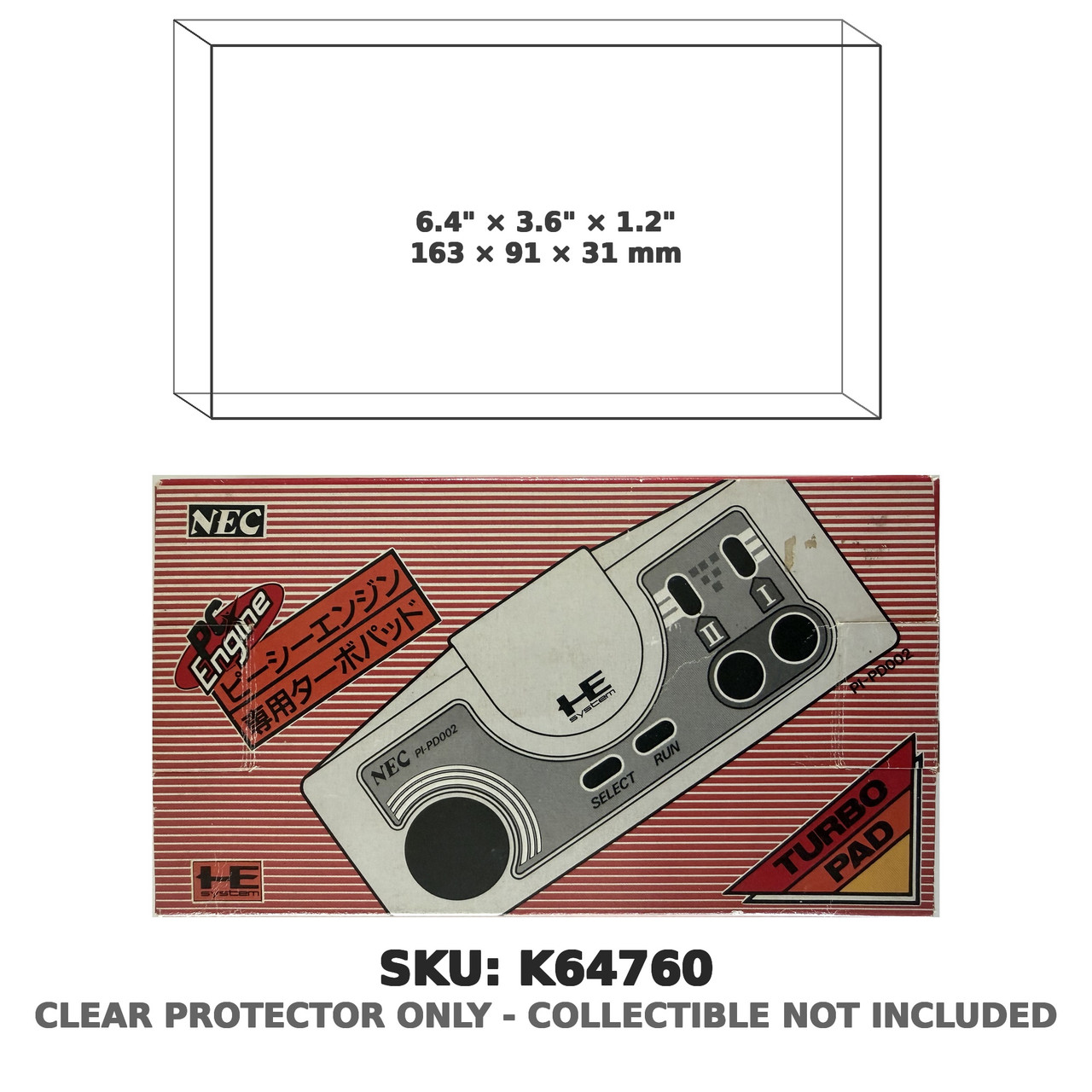 PC Engine Turbo Pad PI-PD002 Controller