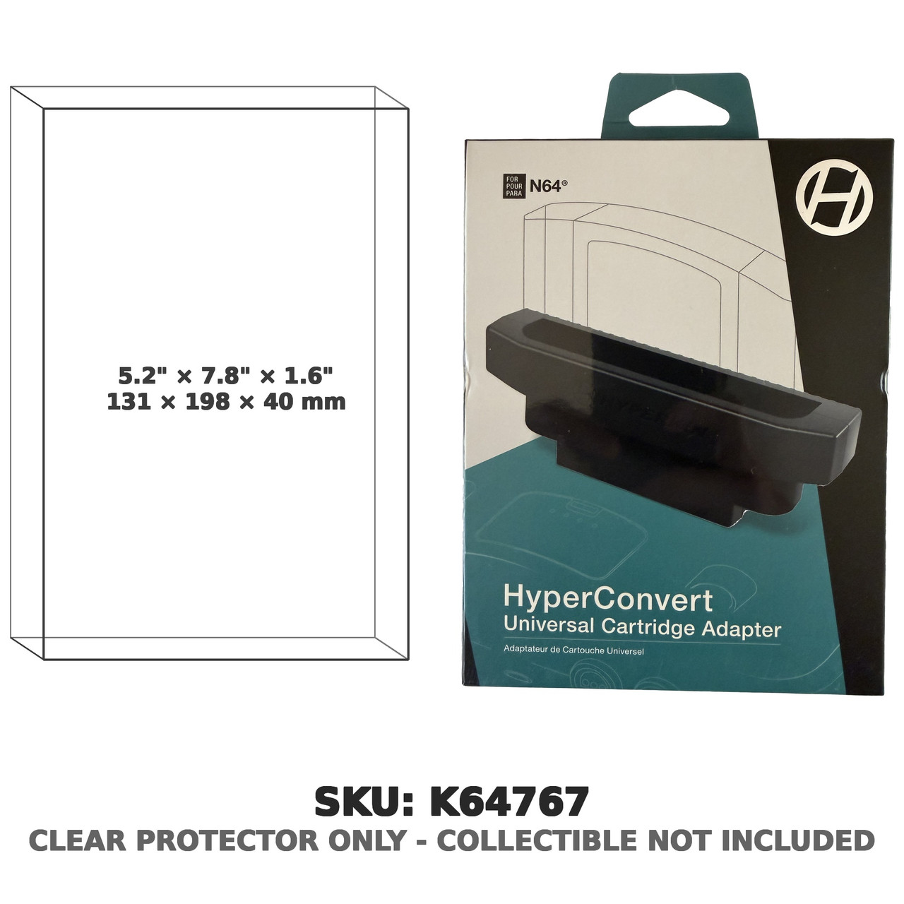 HyperConvert N64 Universal Cartridge Adapter