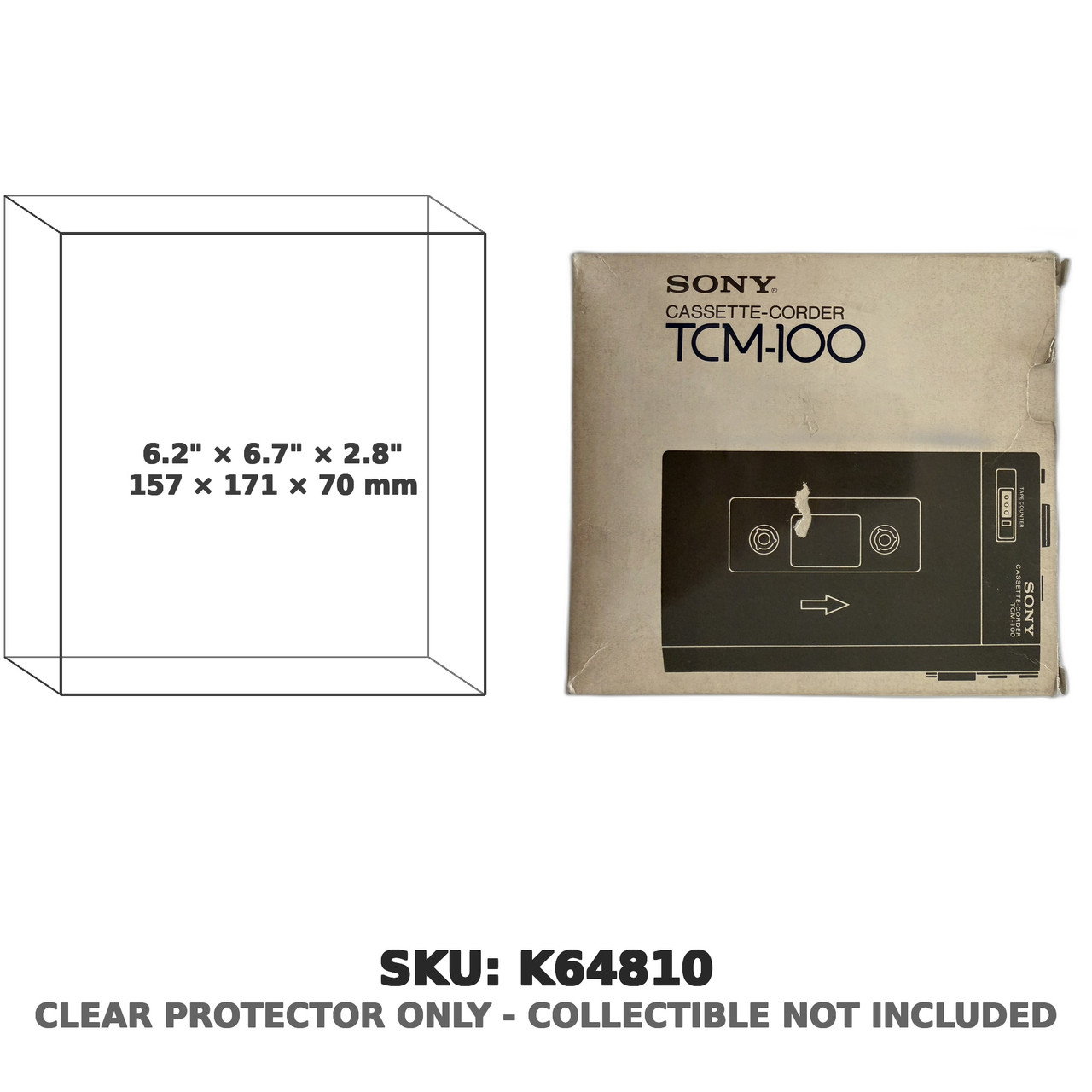 Sony TCM-100 Cassette-Corder