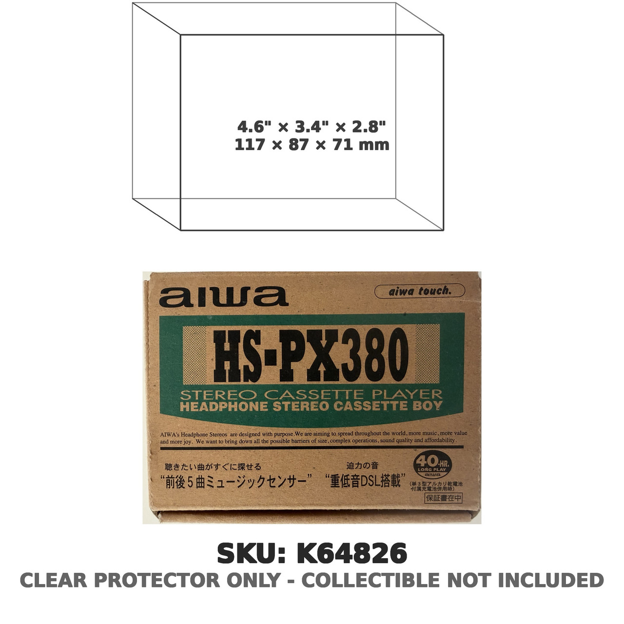 HS-PX380 Cassette Boy Stereo Cassette Player