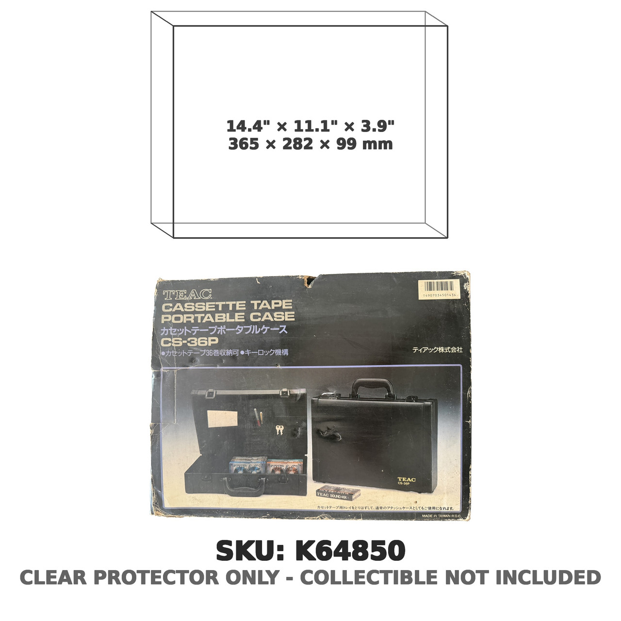 CS-36P Cassette Tape Portable Case