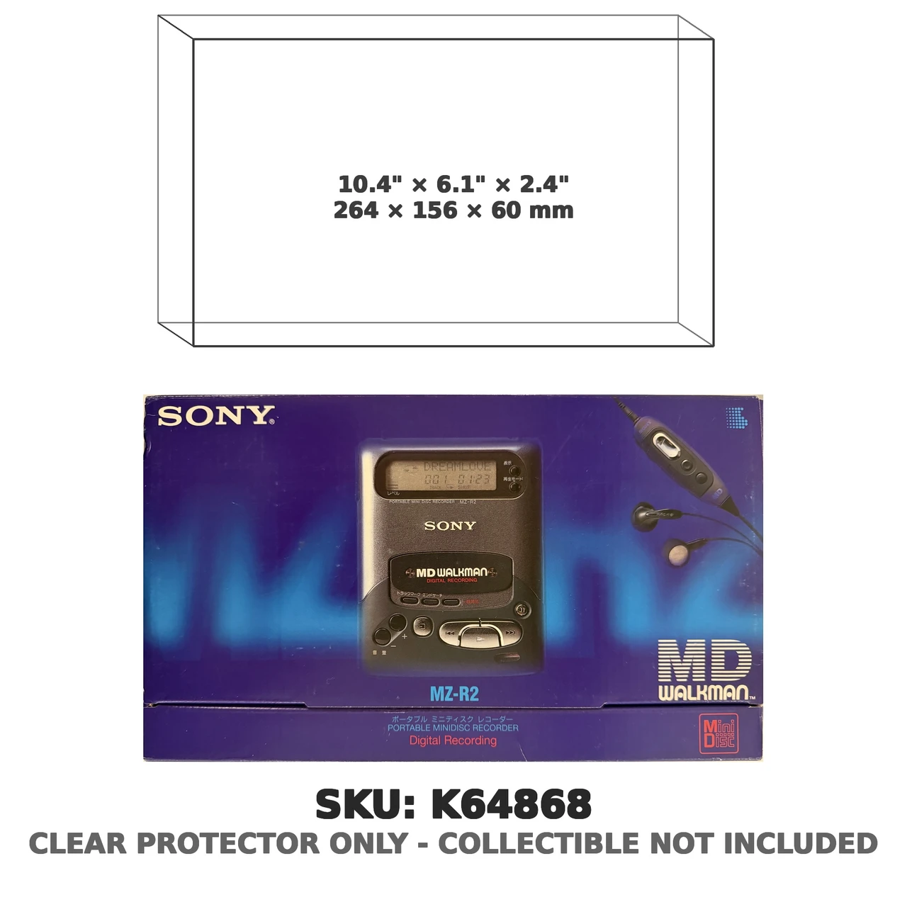 MZ-R2 MD Walkman Portable MiniDisc Recorder