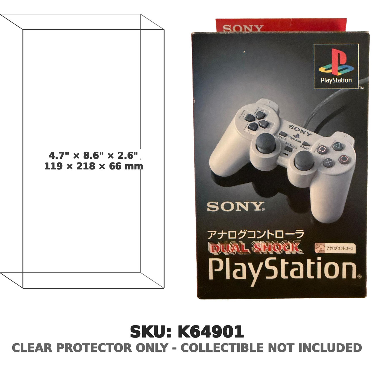 Sony PlayStation Dual Shock Controller SCPH-1200 Japanese Version