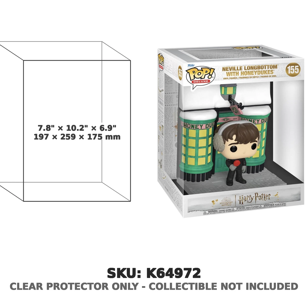 Neville Longbottom with Honeydukes Harry Potter Pop! Deluxe 155