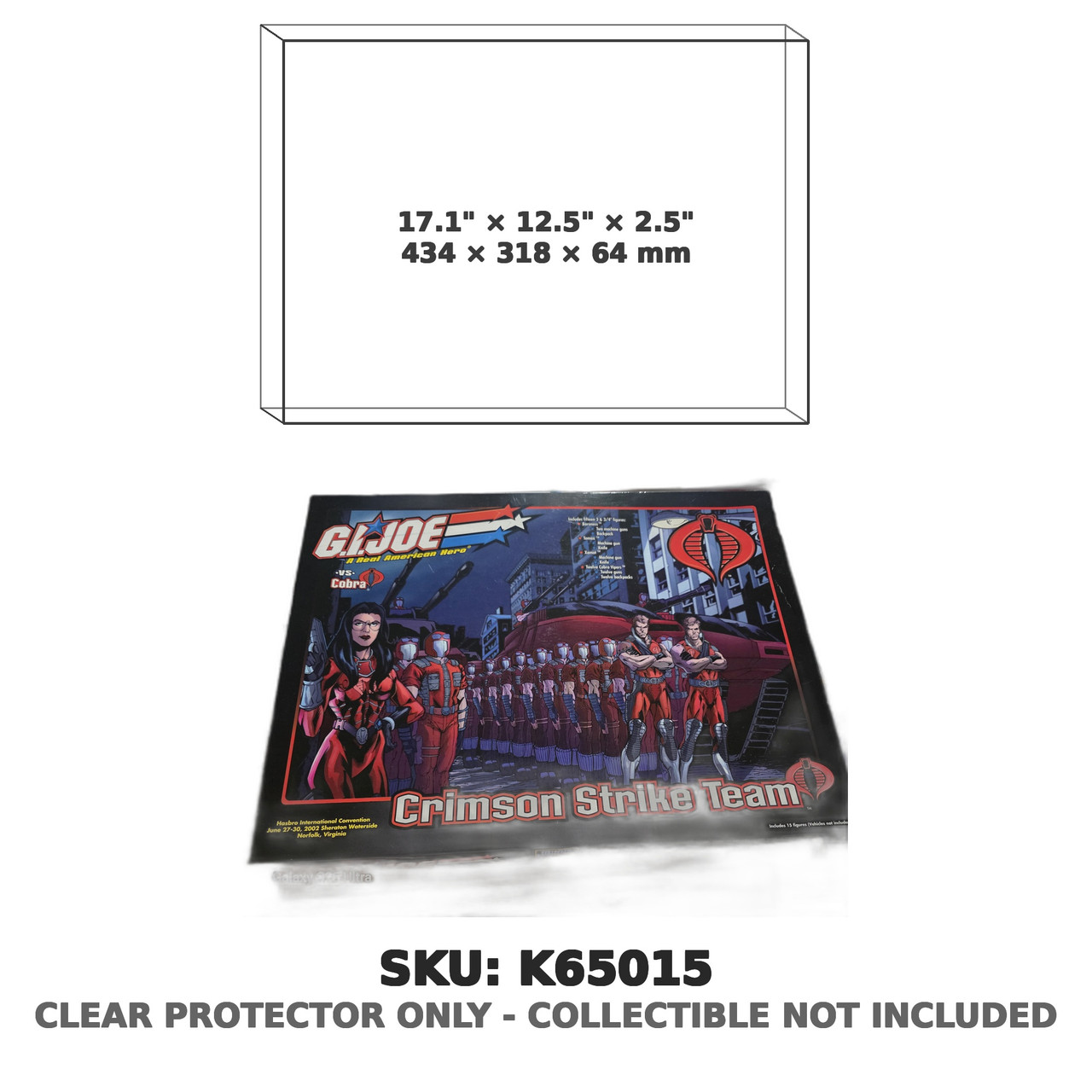 Crimson Strike Team G.I. Joe vs Cobra 2002 Convention Figure Set