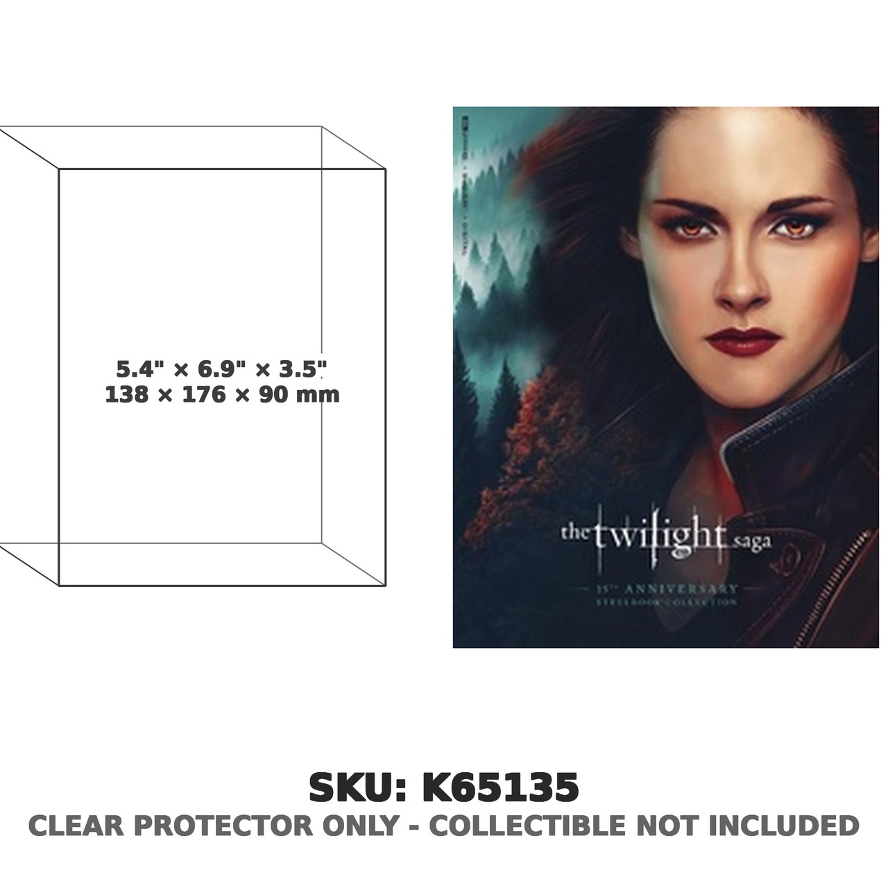 Twilight Saga 5-Movie Collection 4K Ultra HD Steelbook 15th Anniversary