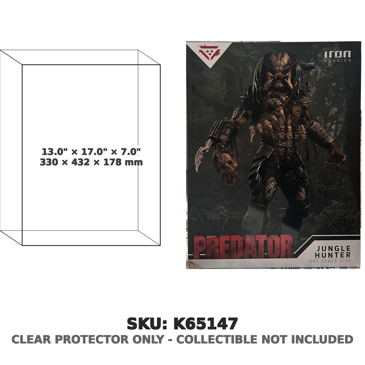 Predator Jungle Hunter Art Scale 1/10 Statue