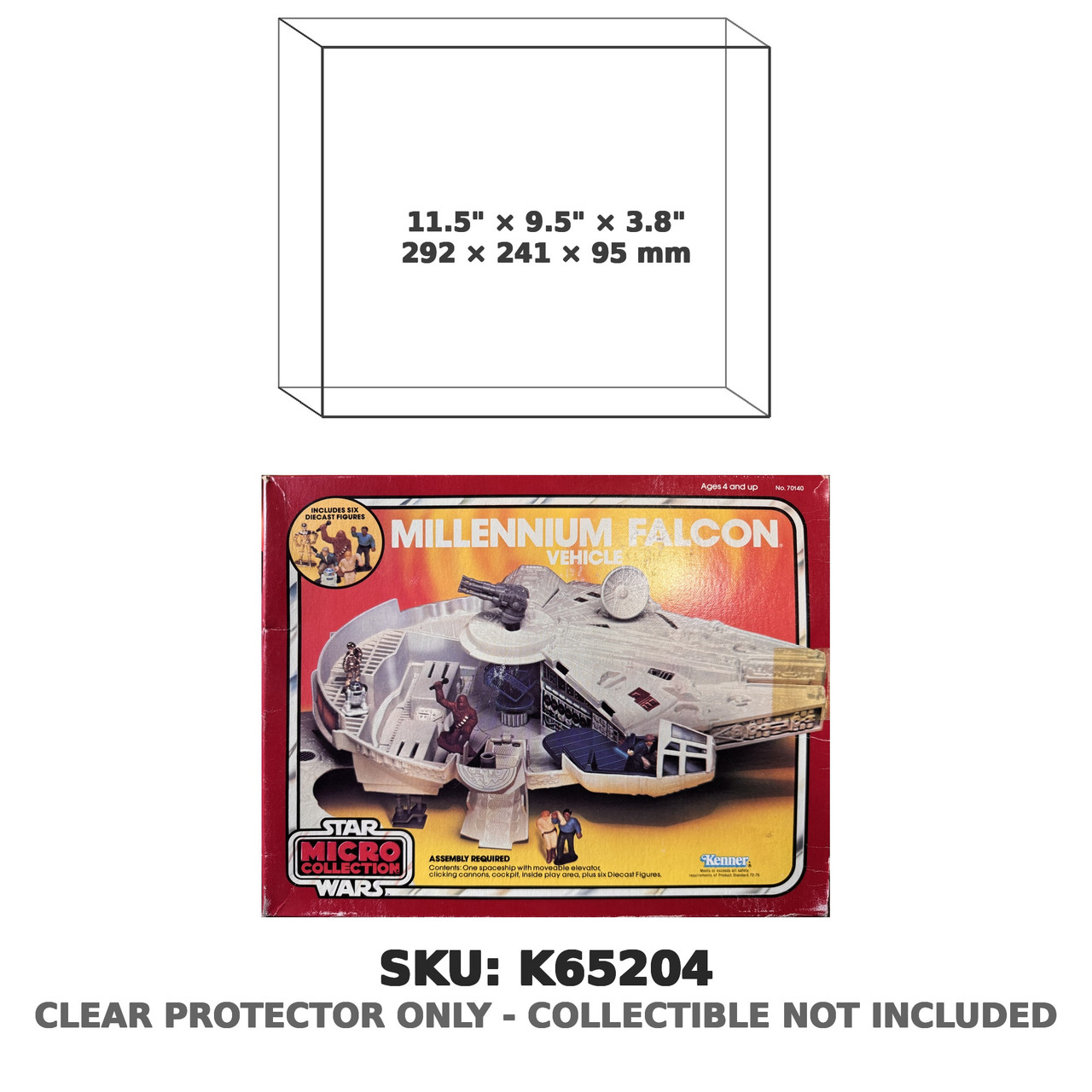Millennium Falcon Star Wars Micro Collection Vehicle