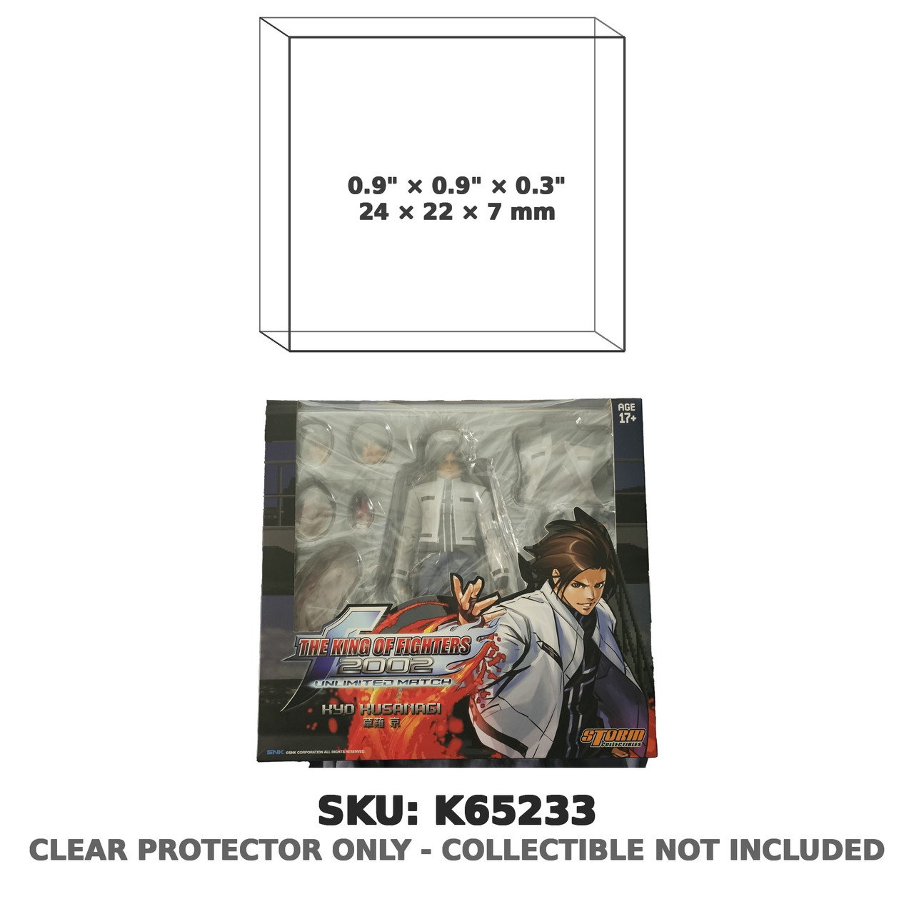 Kyo Kusanagi King of Fighters 2002 Unlimited Match Figure