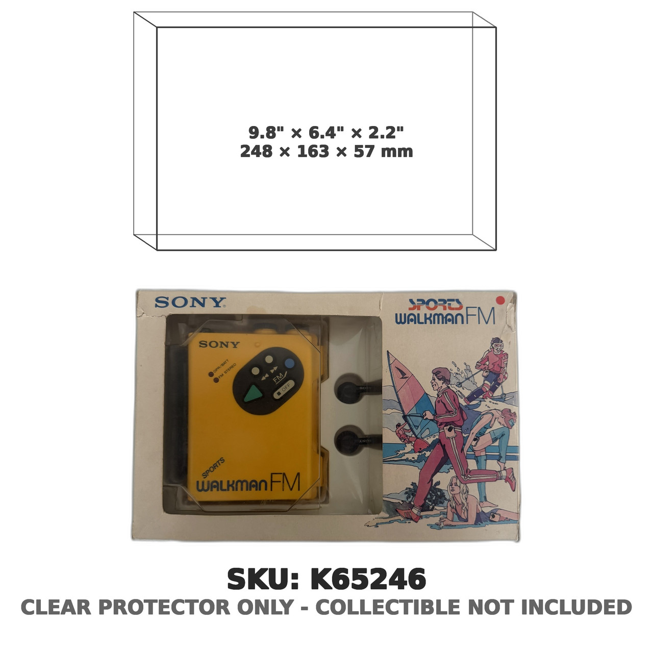 WM-F5 Sports Walkman FM Cassette Player