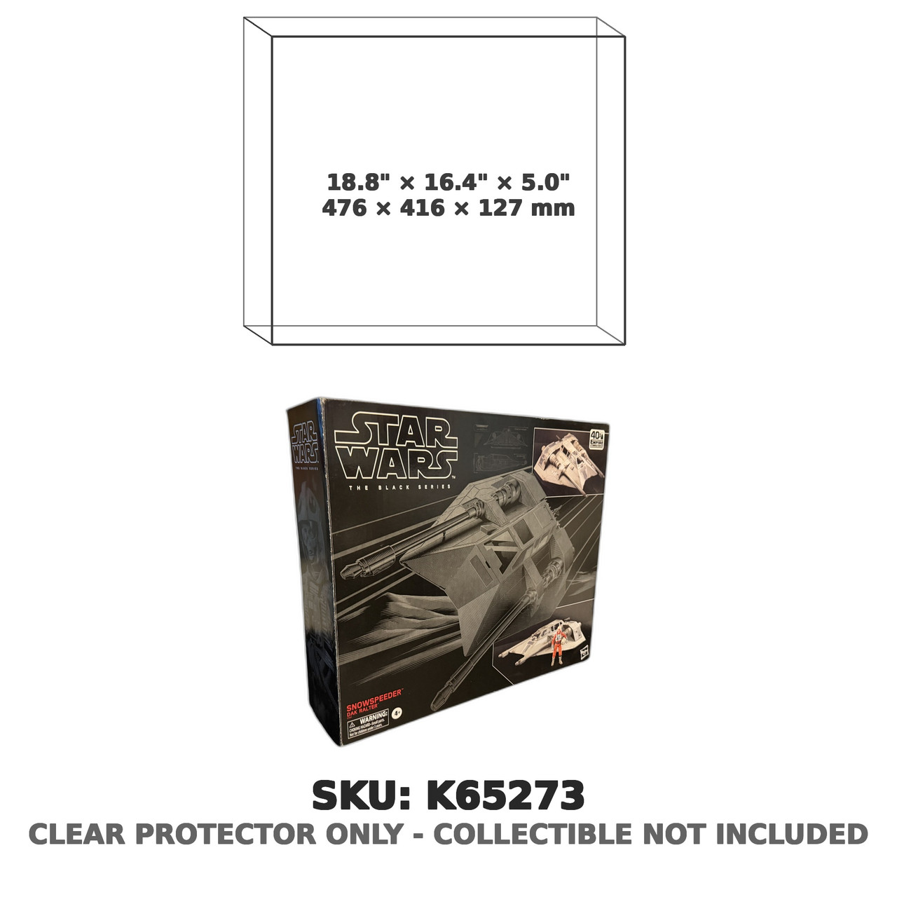 Snowspeeder Dak Ralter Star Wars Black Series 40th Anniversary Vehicle