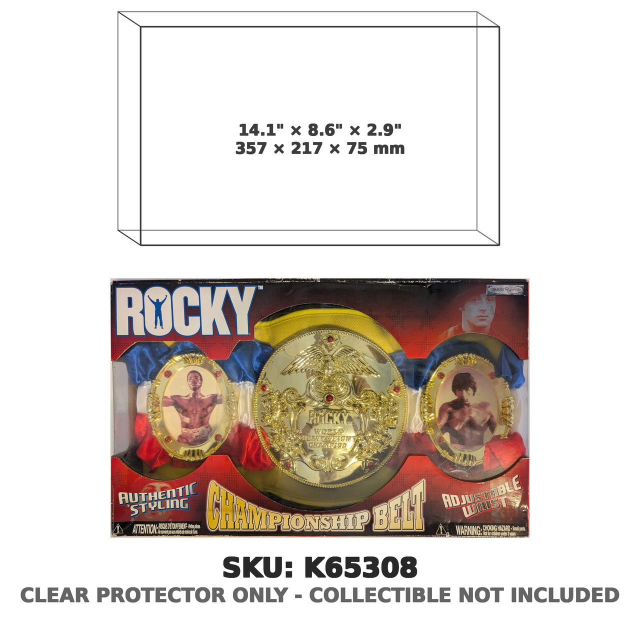 Rocky World Heavyweight Championship Belt