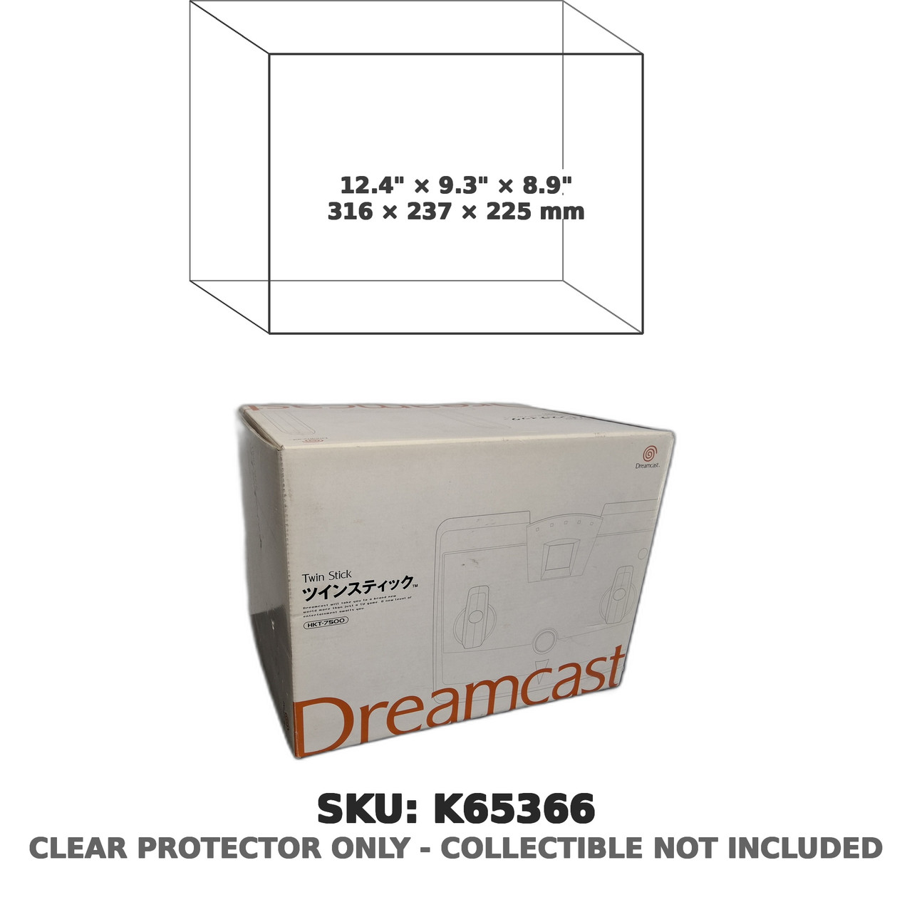 Twin Stick Dreamcast HKT-7500 Controller Japanese Version
