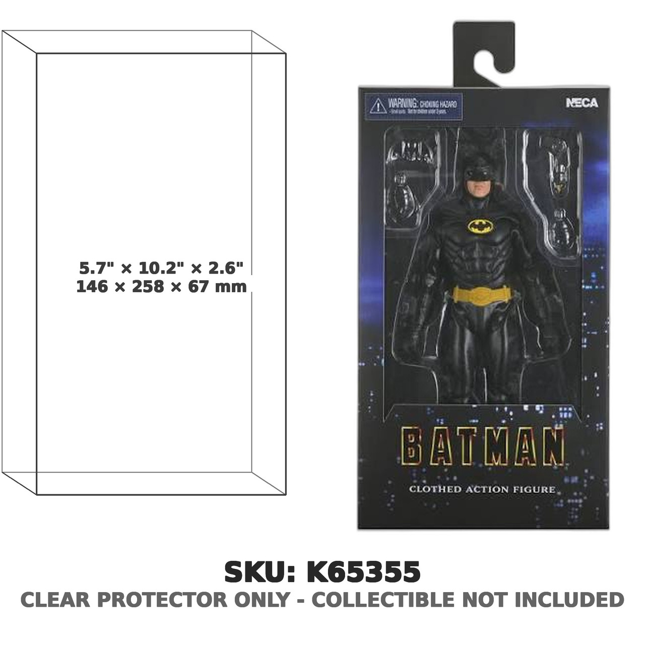 Batman Clothed 8-Inch Figure