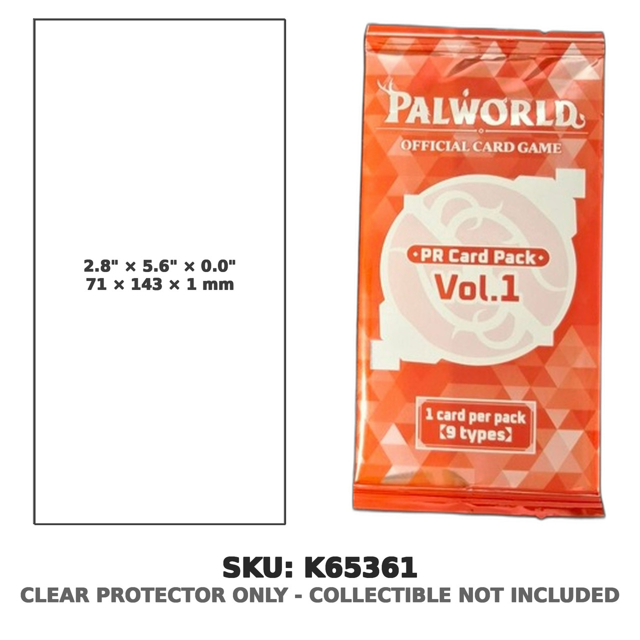 Palworld Card Game PR Card Pack Vol. 1