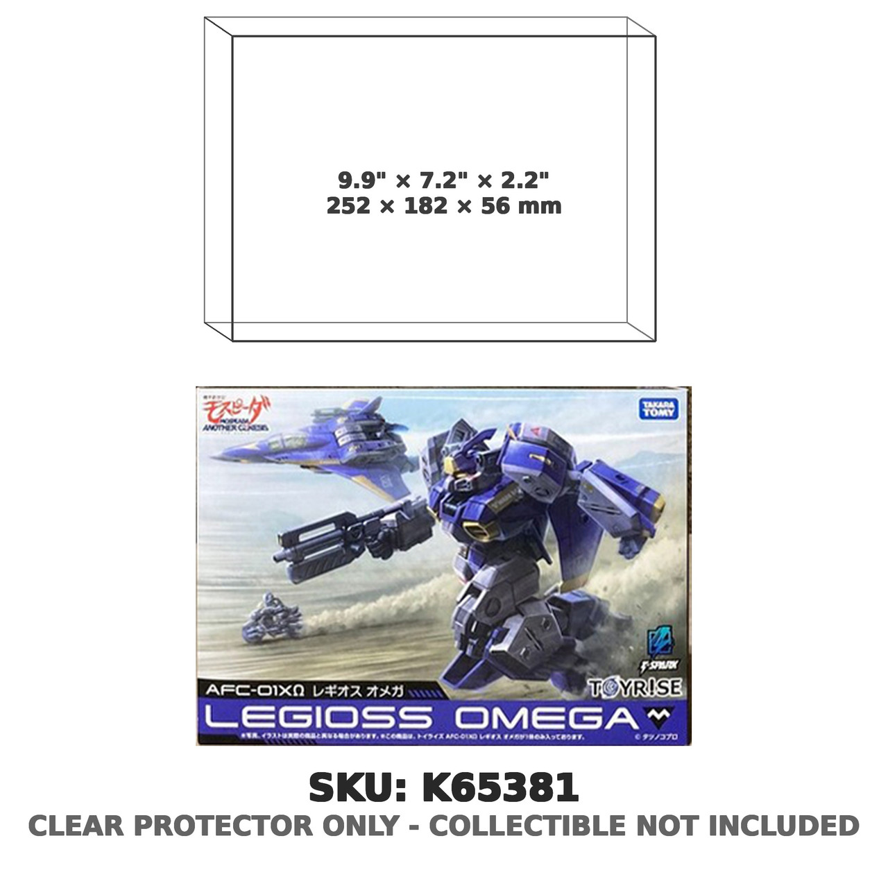 Legioss Omega AFC-01X Mospeada T-Spark Figure
