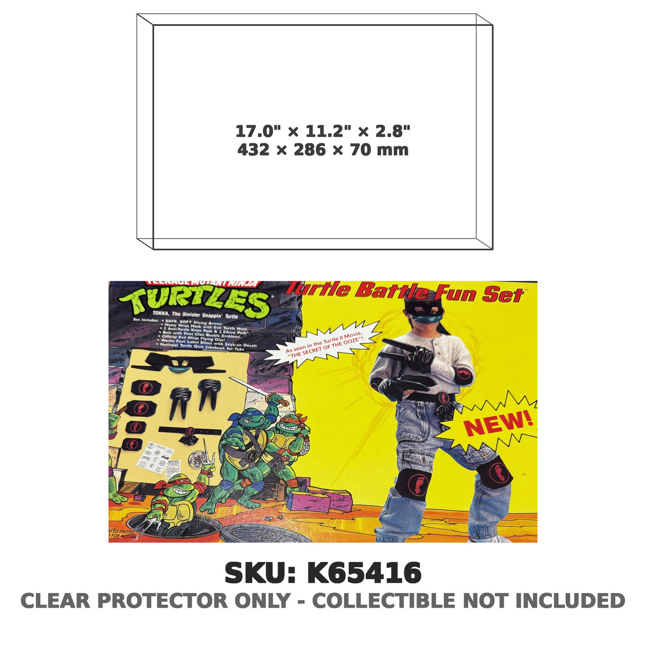 Tokka Teenage Mutant Ninja Turtles Battle Fun Set
