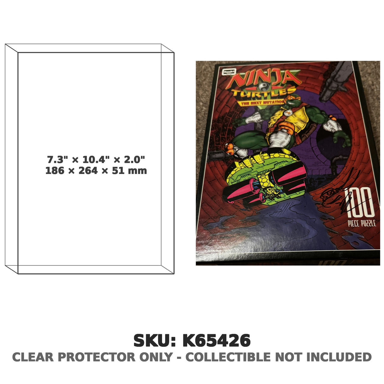 Ninja Turtles The Next Mutation 100-Piece Puzzle