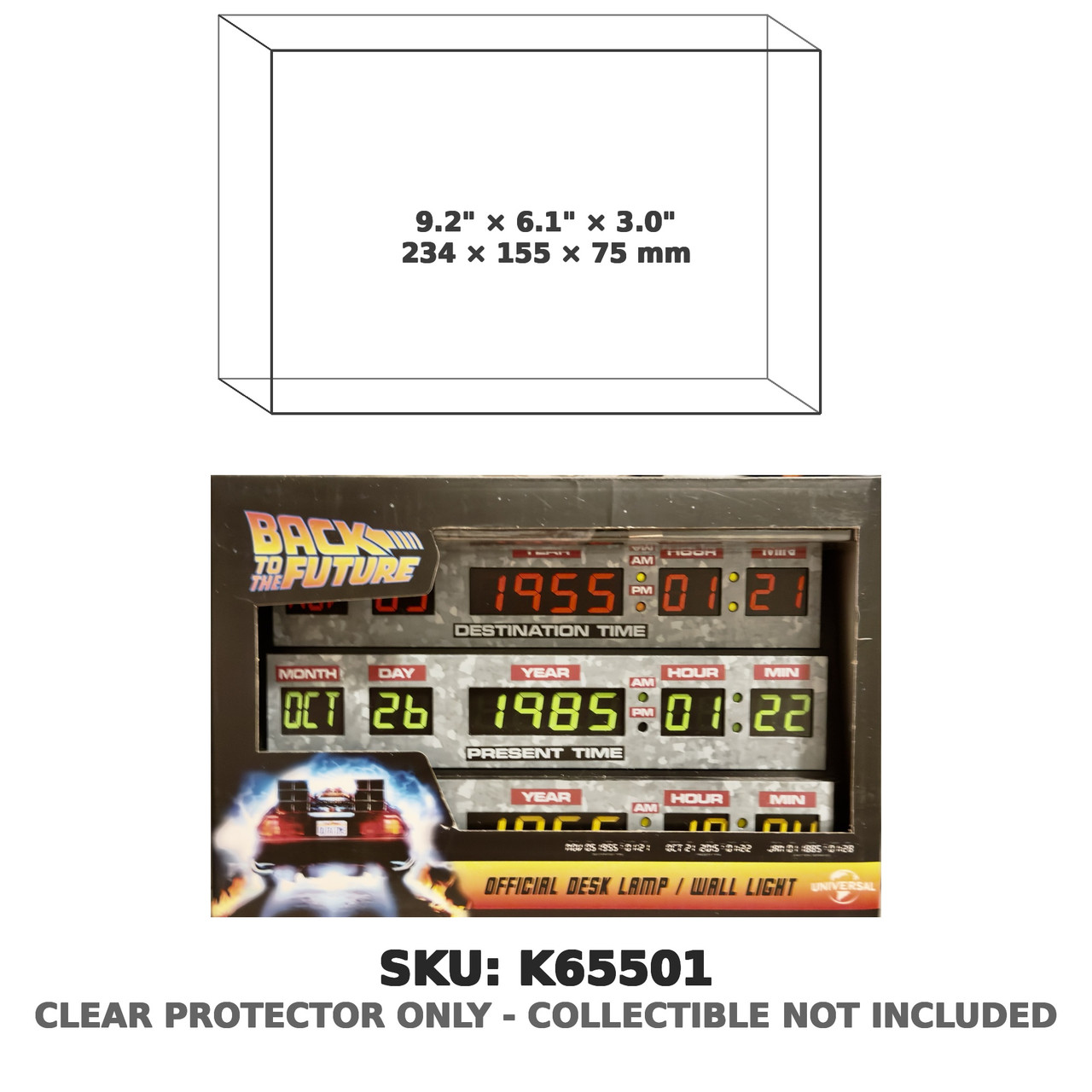 Back to the Future Desk Lamp Wall Light