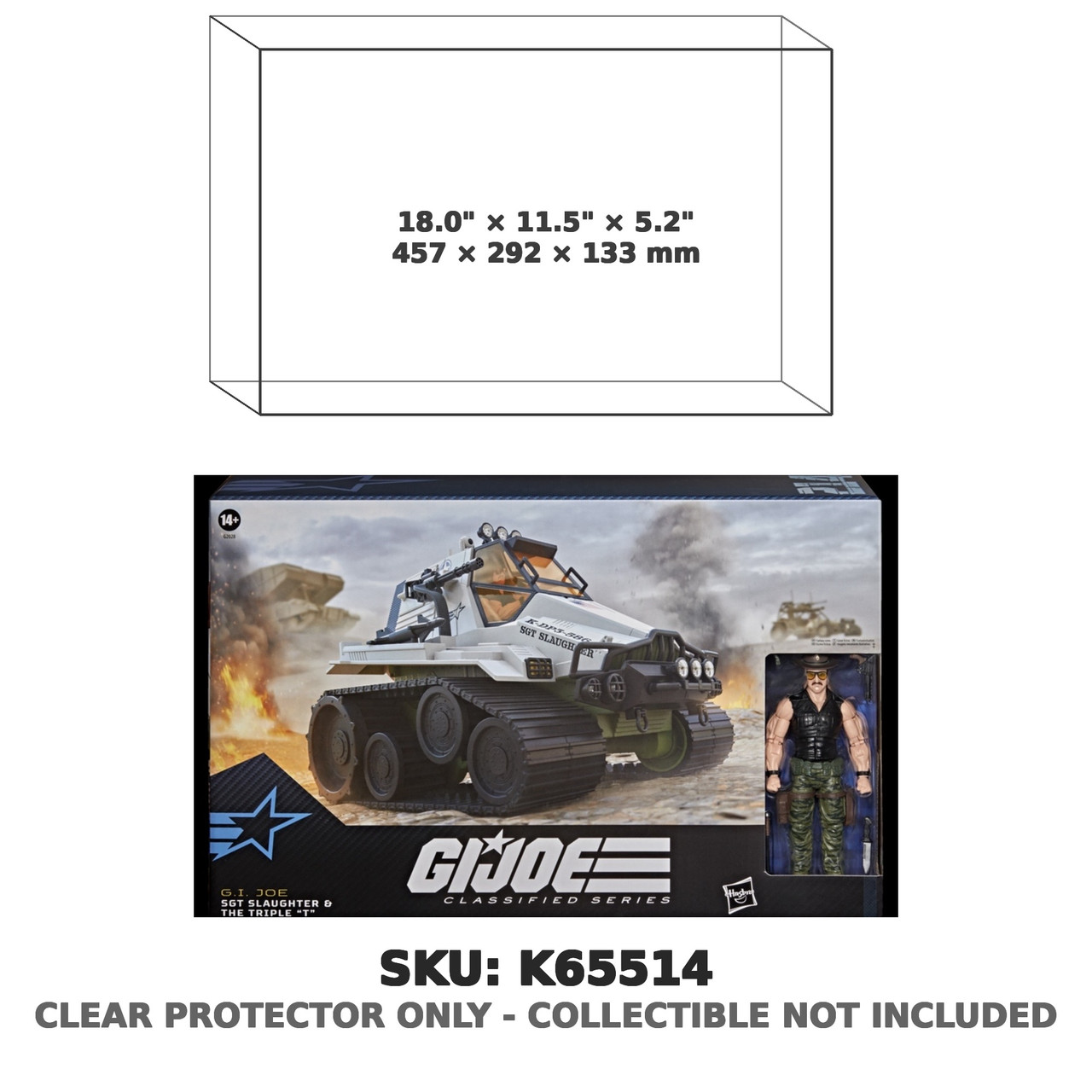 Sgt Slaughter & Triple T G.I. Joe Classified Vehicle Set