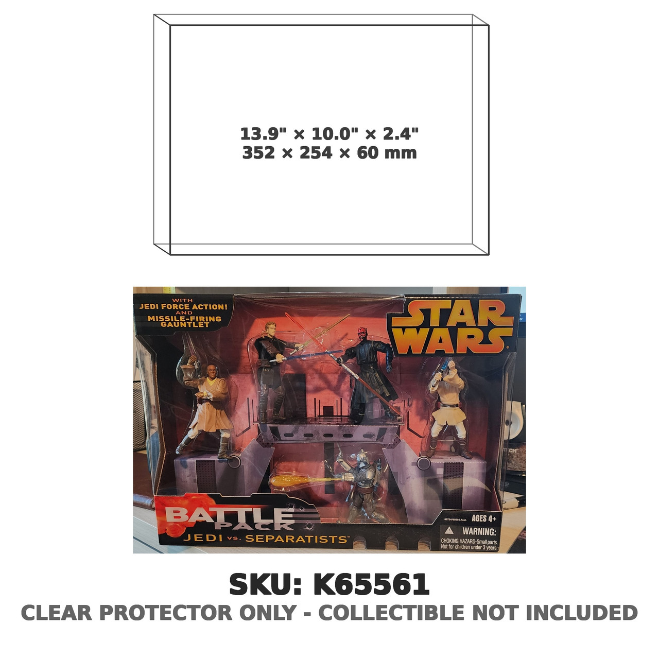 Jedi vs Separatists Star Wars Revenge of the Sith Battle Pack