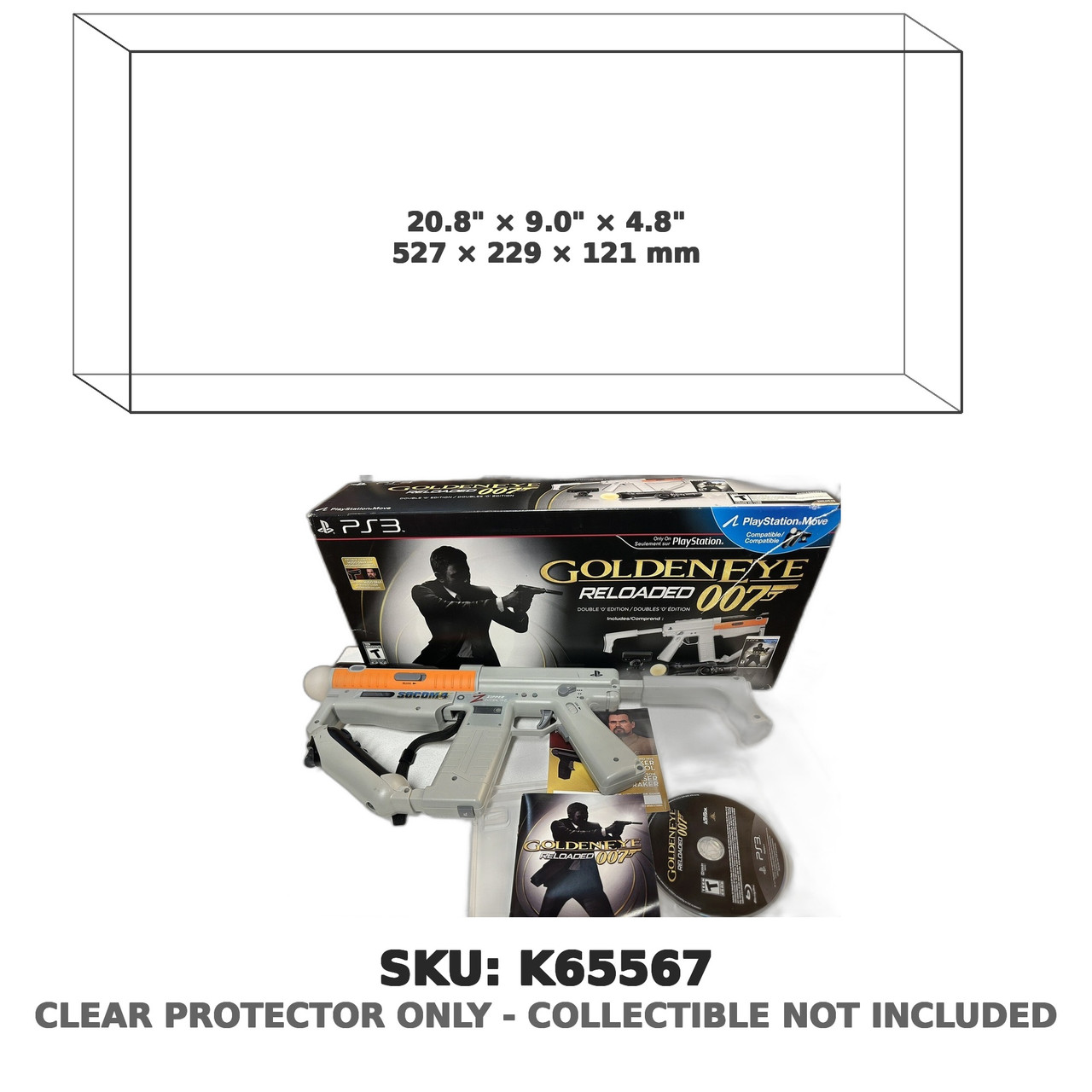 GoldenEye 007 Reloaded Double O Edition PS3 with Sharpshooter