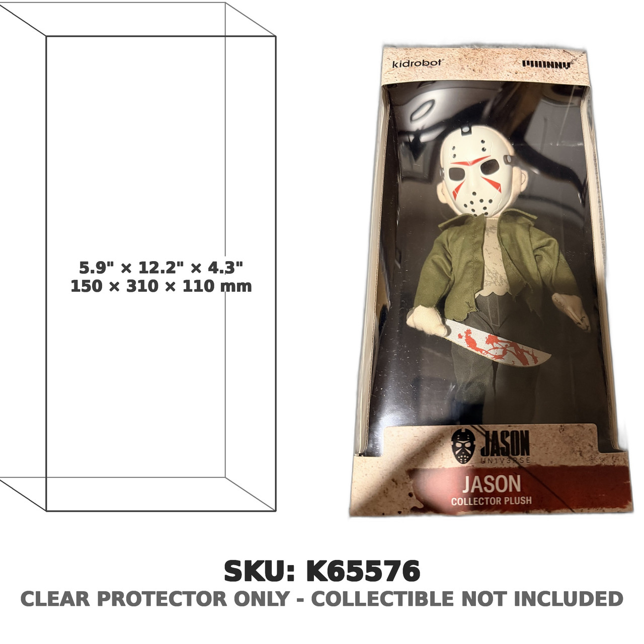 Jason Friday the 13th Phunny Collector Plush