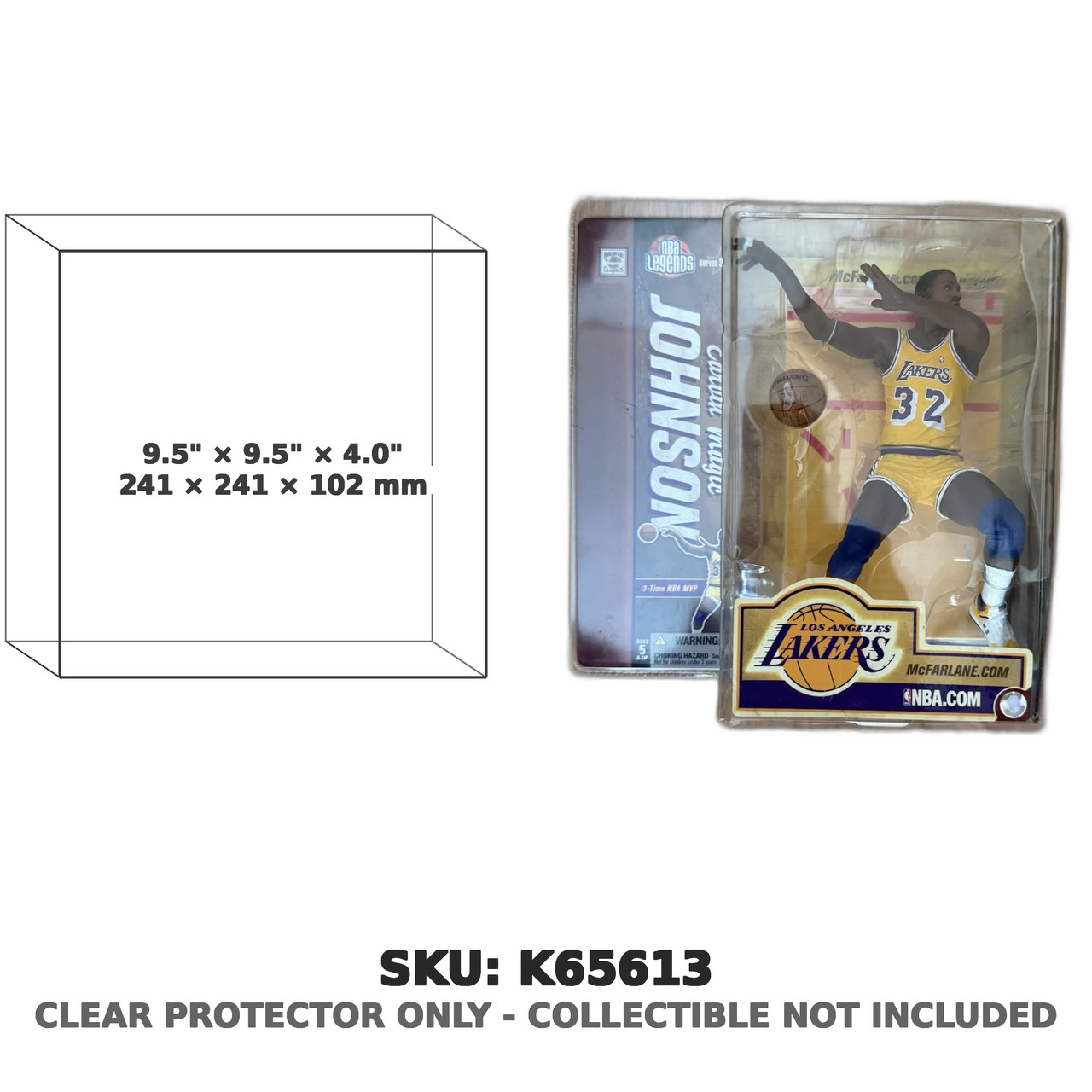 Magic Johnson Lakers NBA Legends Series 2 Figure