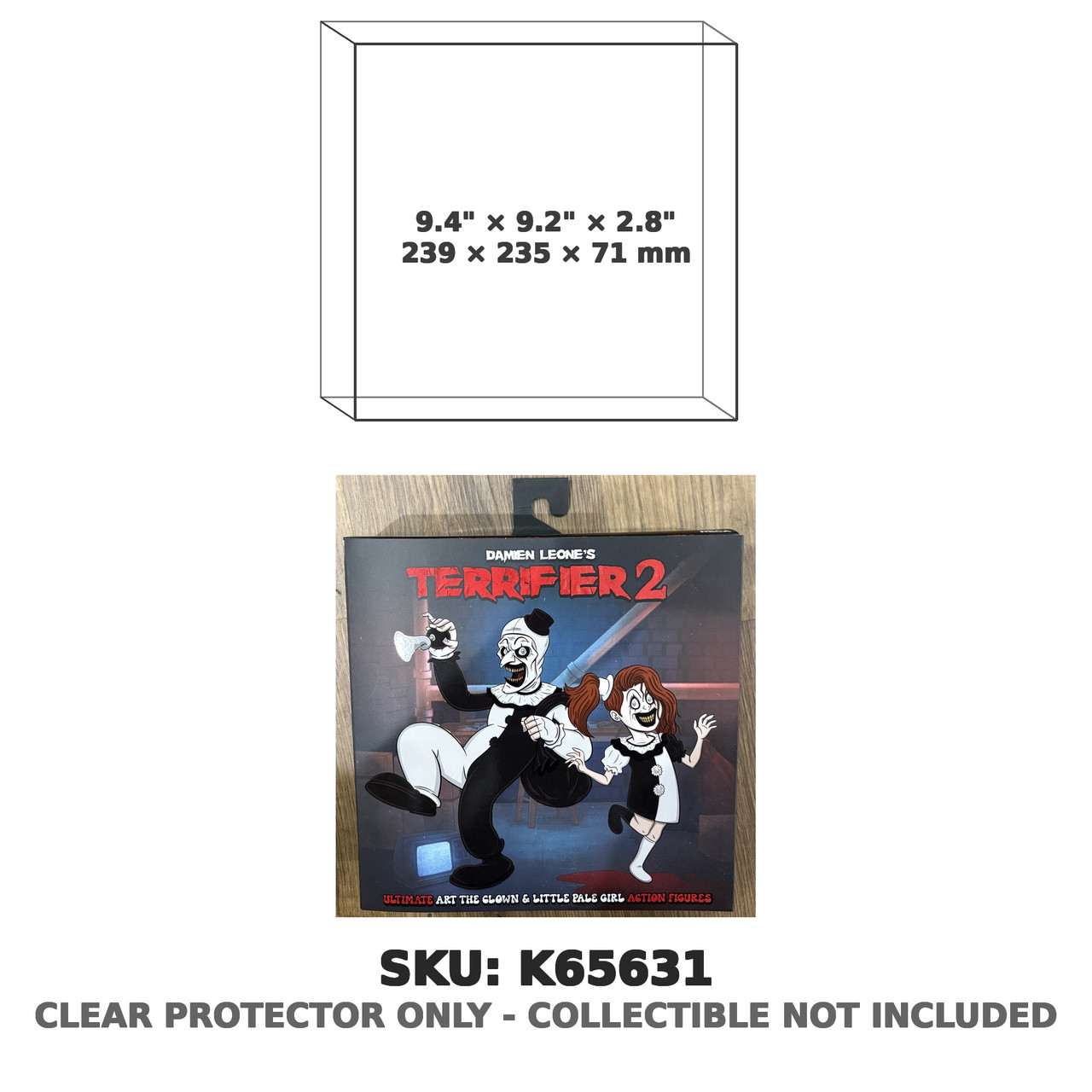 Art the Clown & Little Pale Girl Terrifier 2 Ultimate 2-Pack Figures