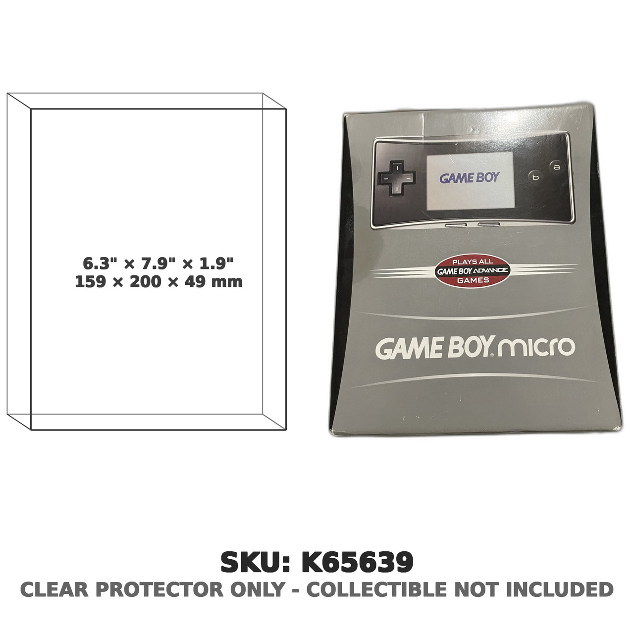 Game Boy Micro Console Box