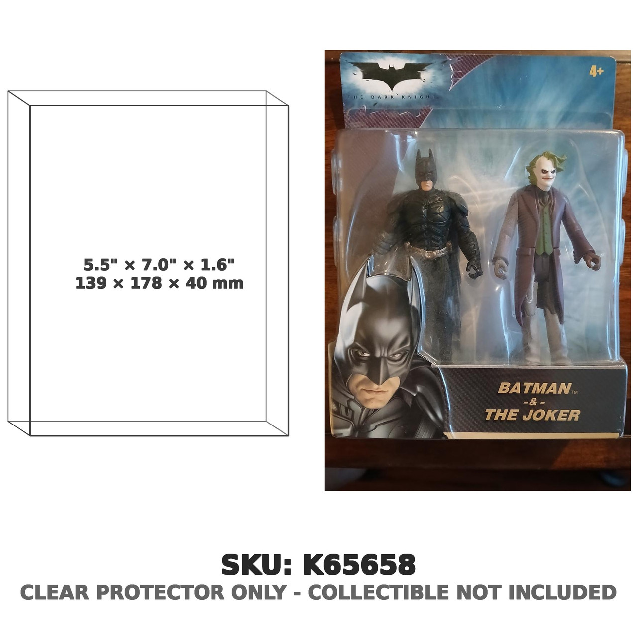 Batman & The Joker Dark Knight 2-Pack Figures