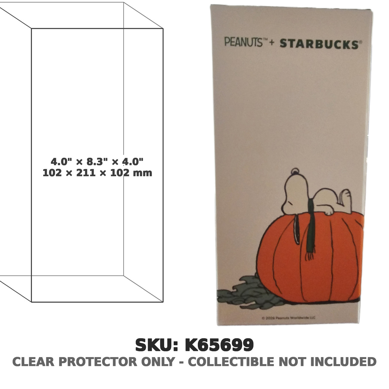 Great Pumpkin Peanuts Starbucks Stainless Steel Tumbler