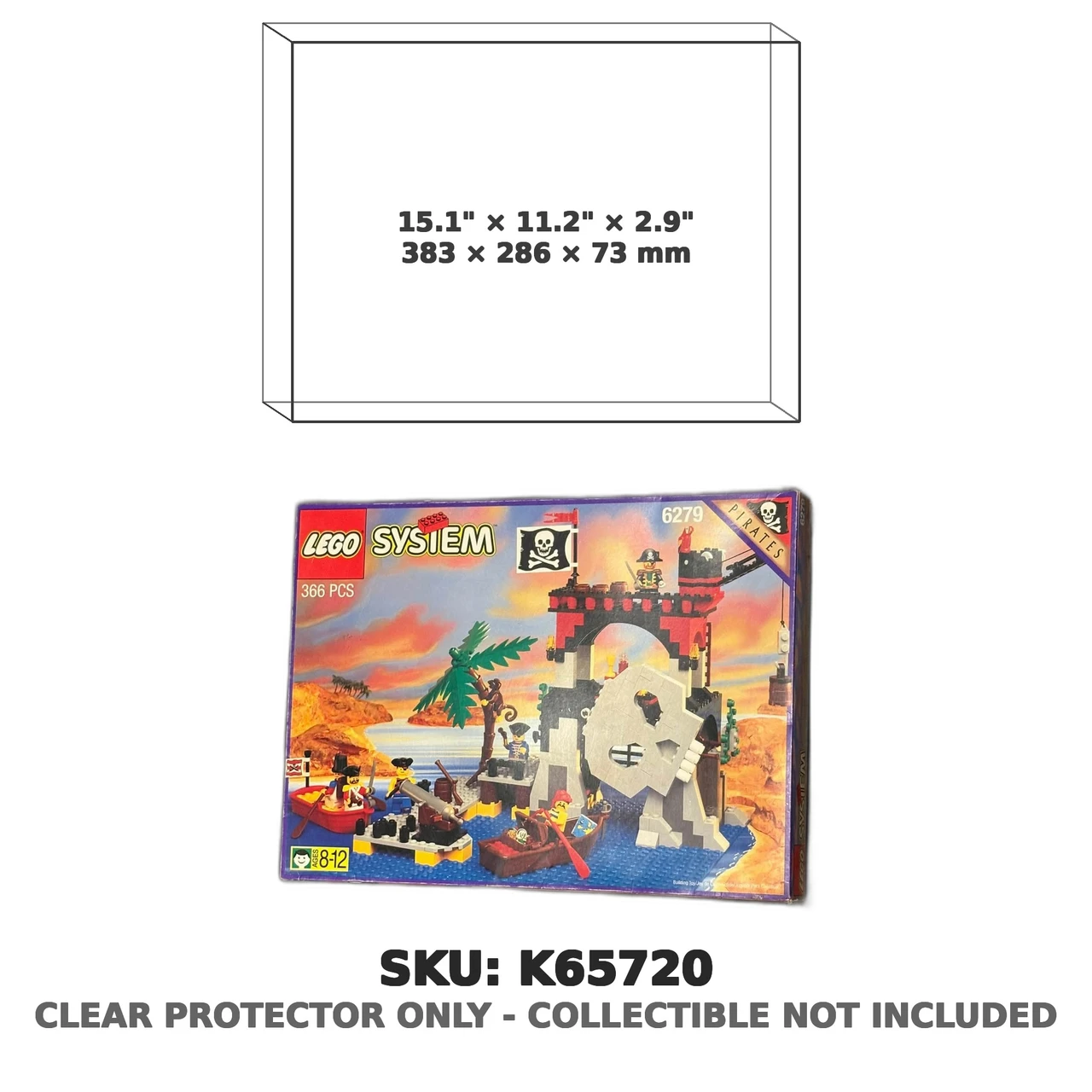 Skull Island LEGO Pirates 6279 Set