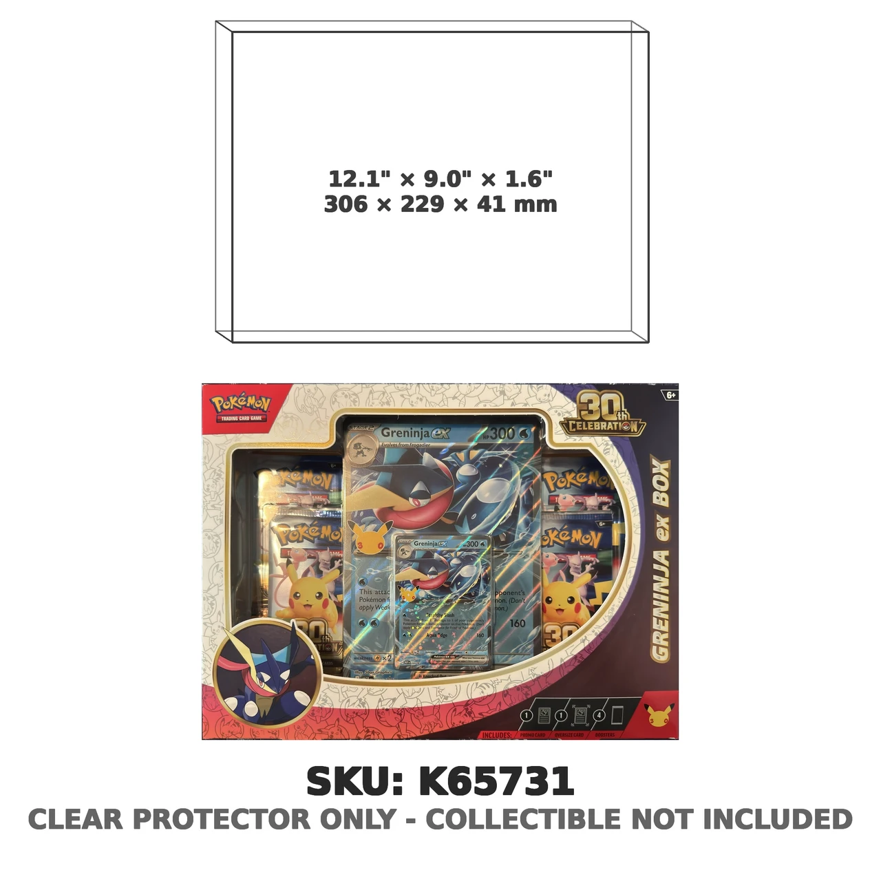 Greninja ex Pokemon 30th Celebration Box