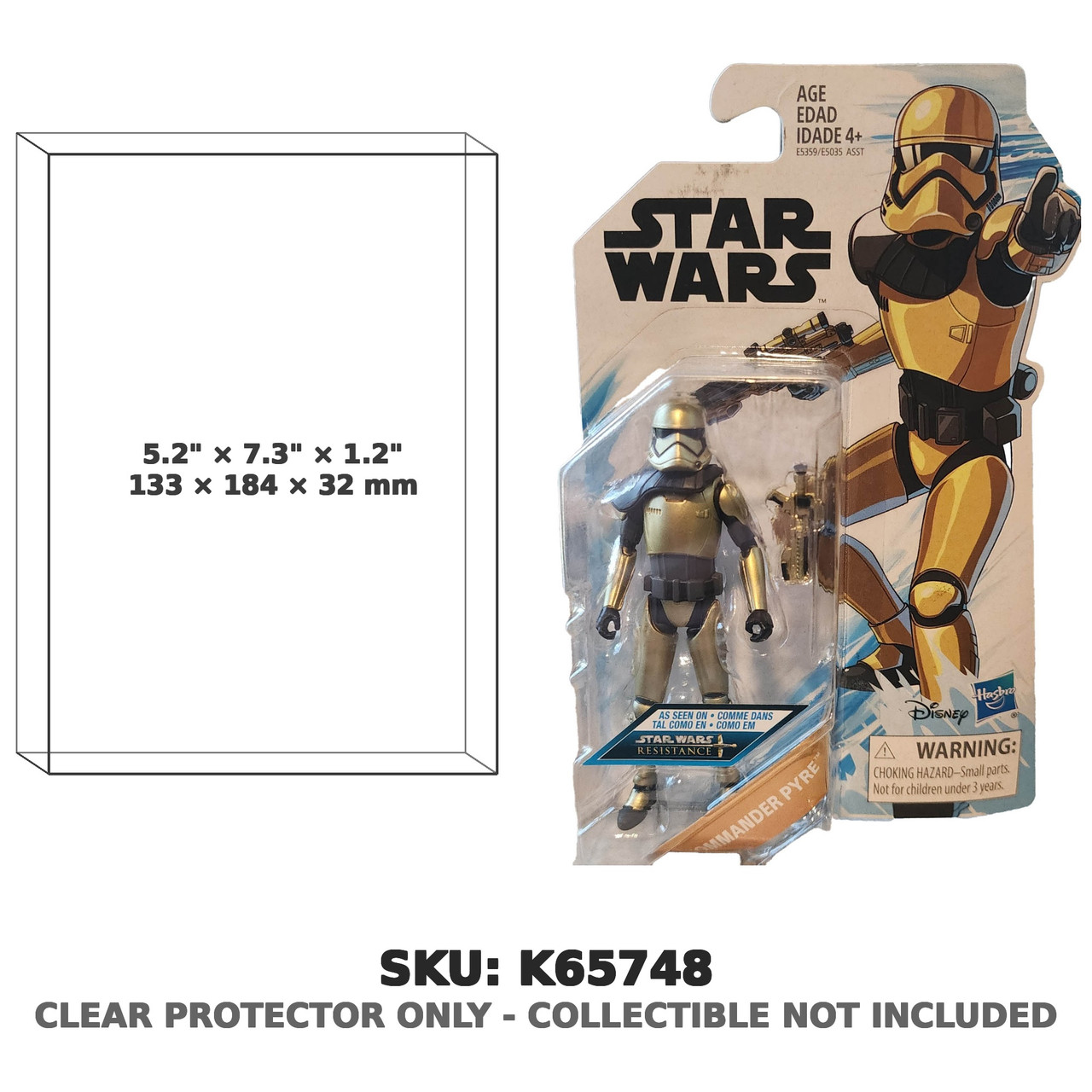 Commander Pyre Star Wars Resistance Figure
