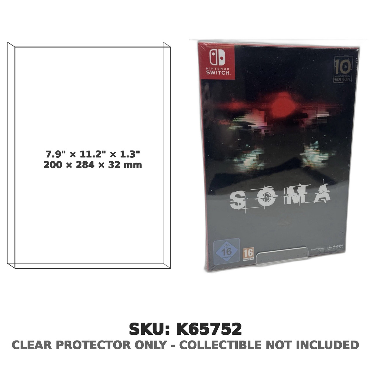 SOMA 10th Anniversary Edition Nintendo Switch Game