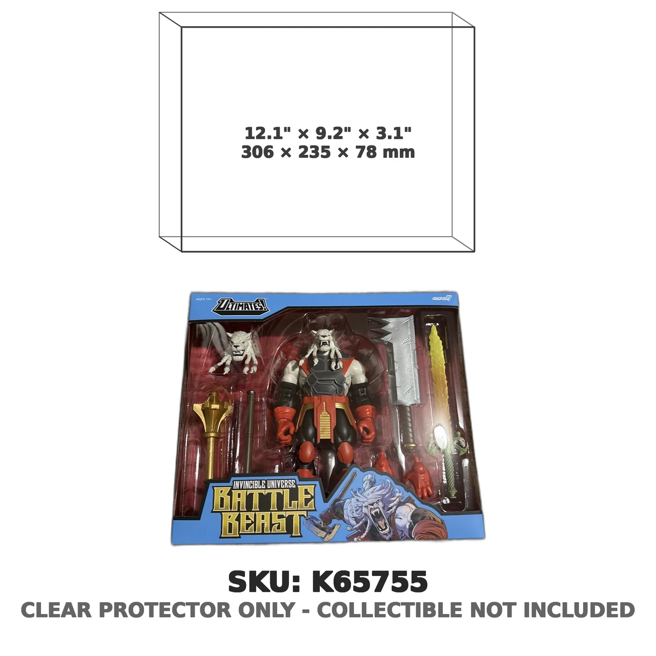 Battle Beast Invincible Ultimates SDCC Exclusive Figure