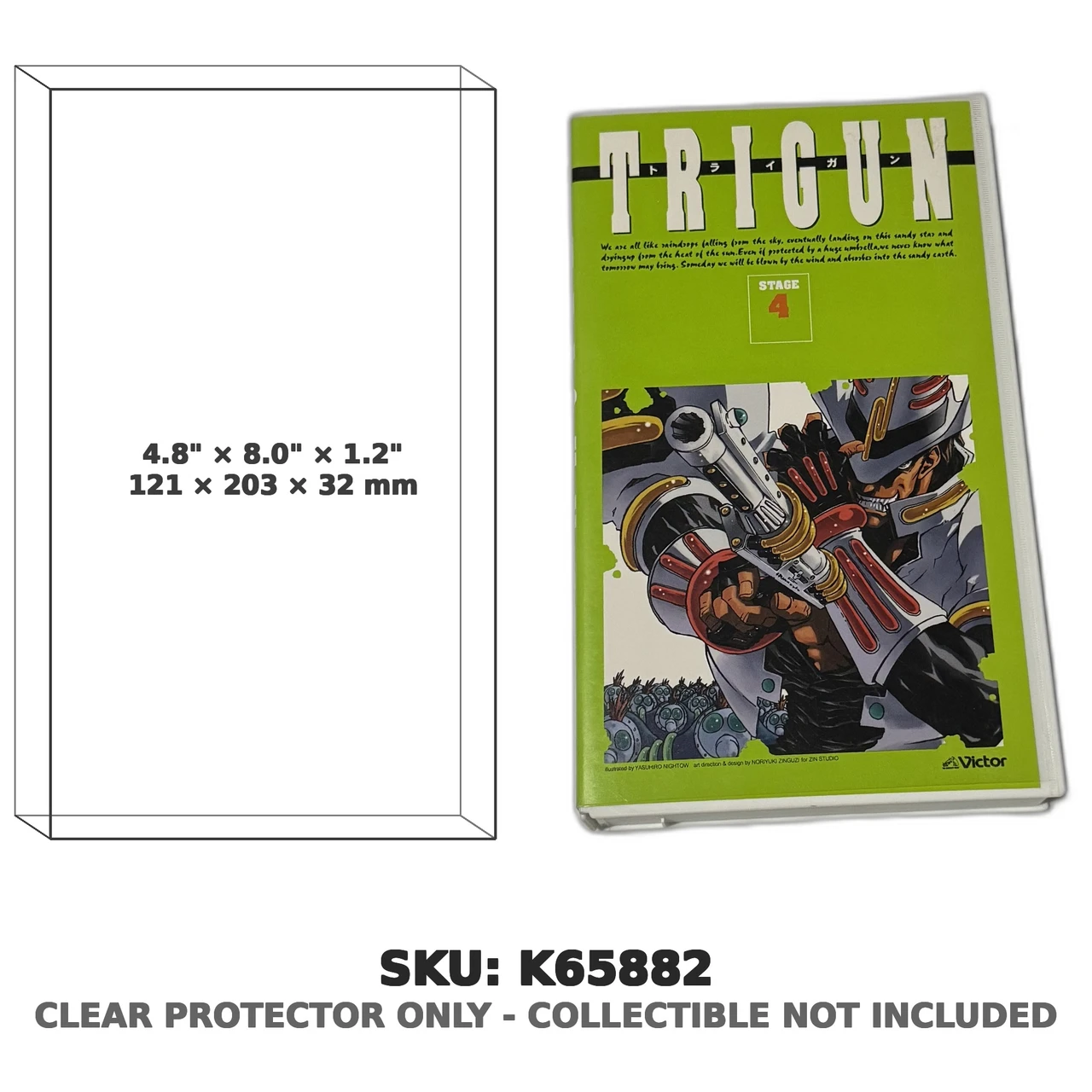 Trigun Stage 4 1998 VHS Japanese Version