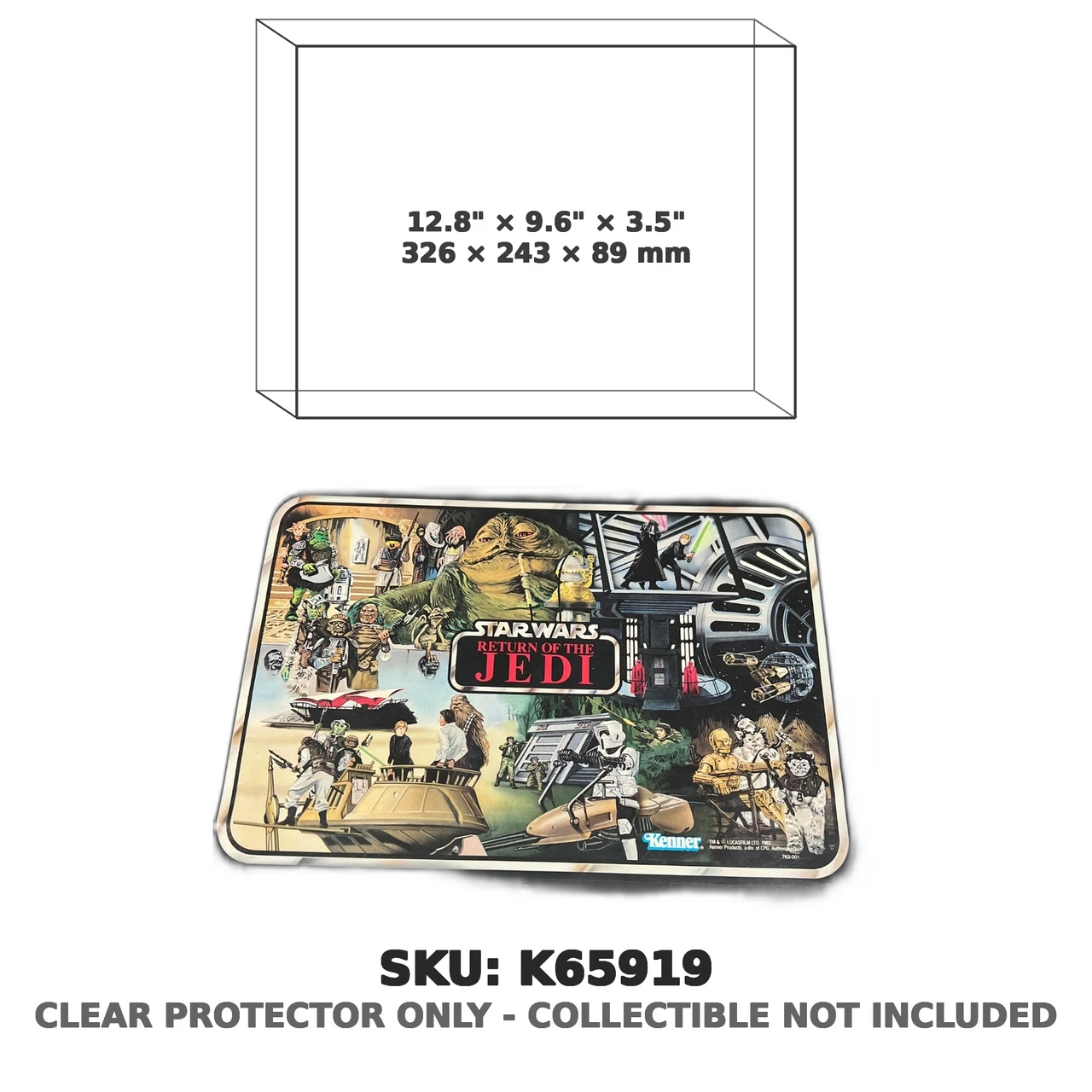 Star Wars Return of the Jedi Vintage Vinyl Collector's Case