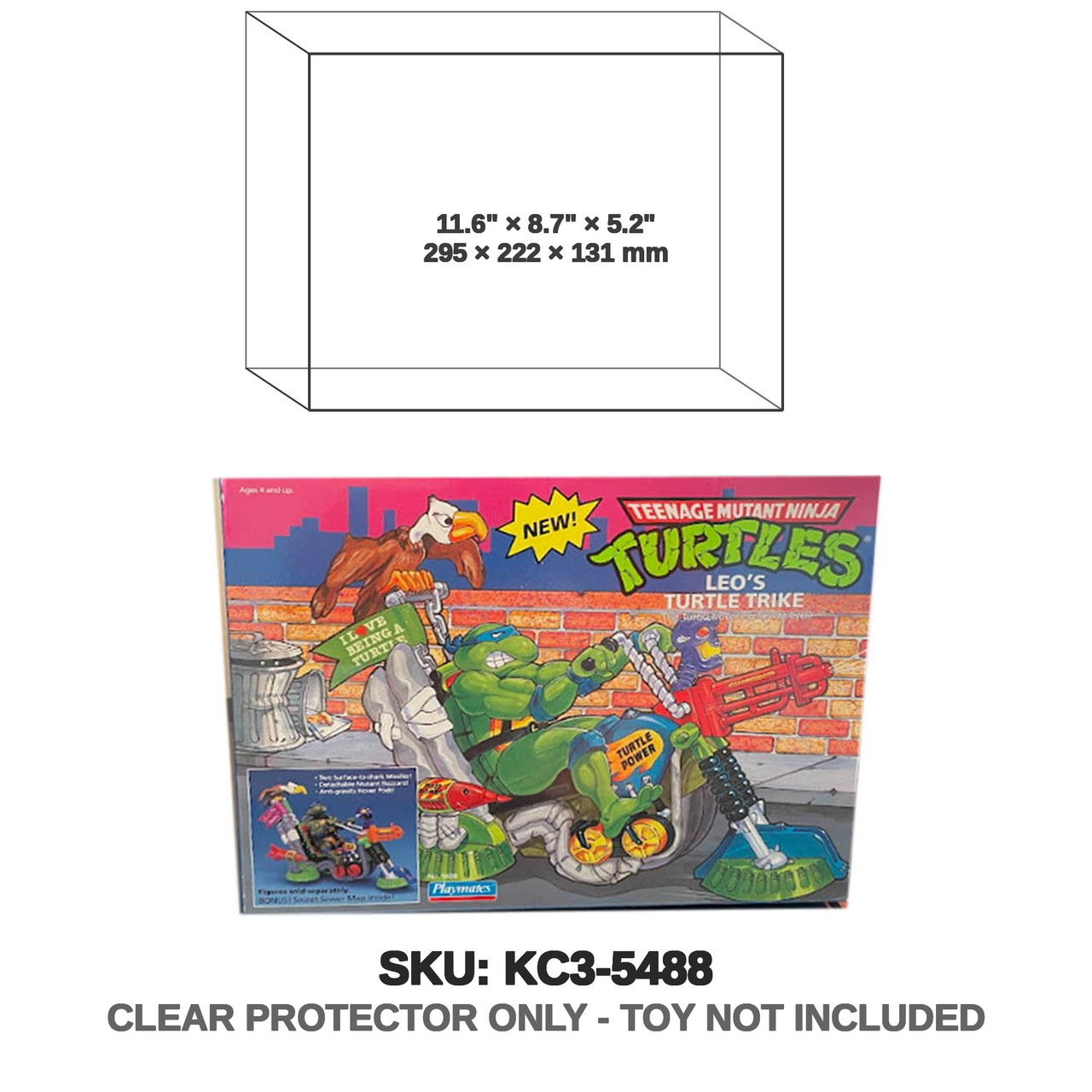 Playmates Teenage Mutant Ninja Turtles Leo's Turtle Trike