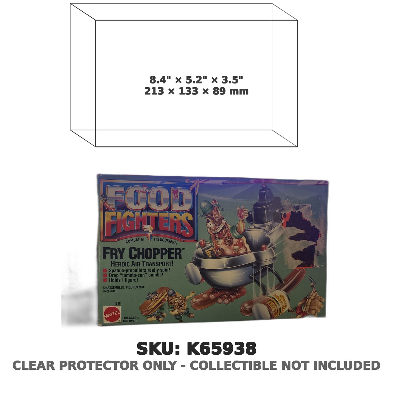 Fry Chopper Food Fighters Vehicle