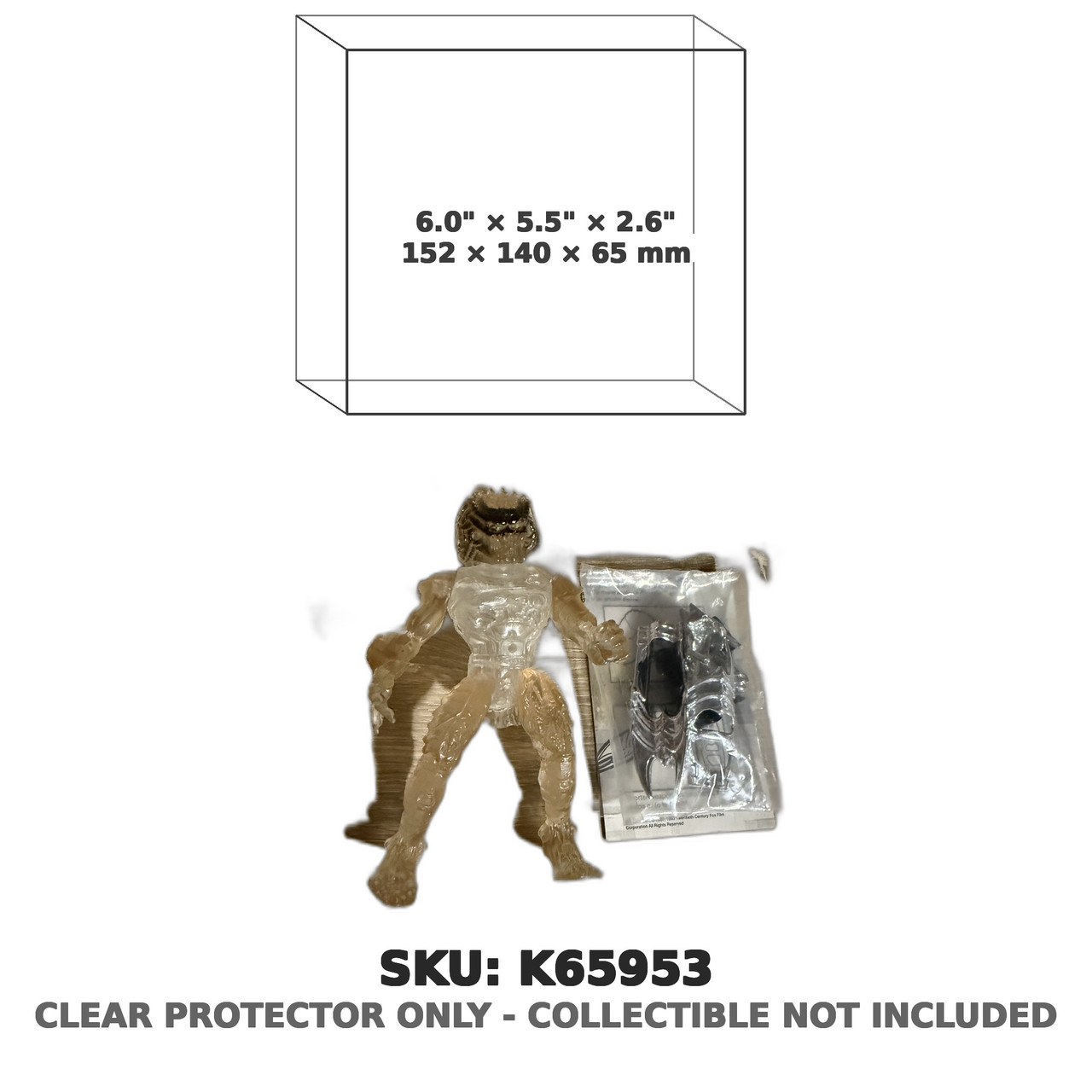 Ambush Predator Clear Mail-Away Exclusive Figure