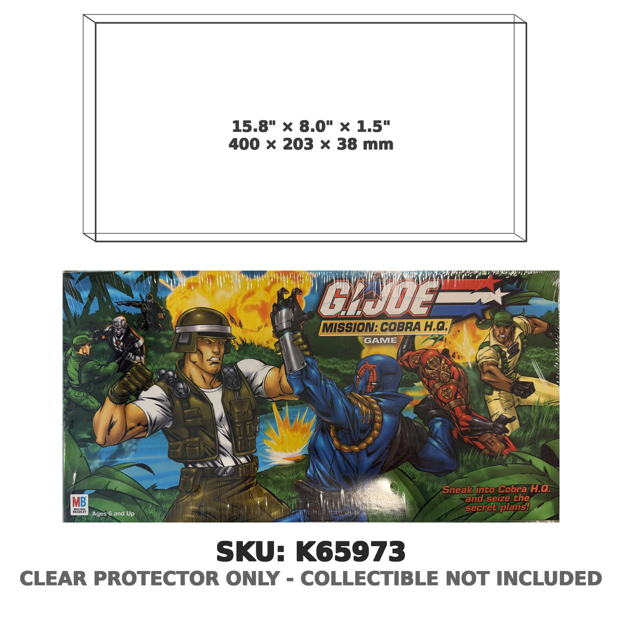 G.I. Joe Mission Cobra H.Q. Board Game