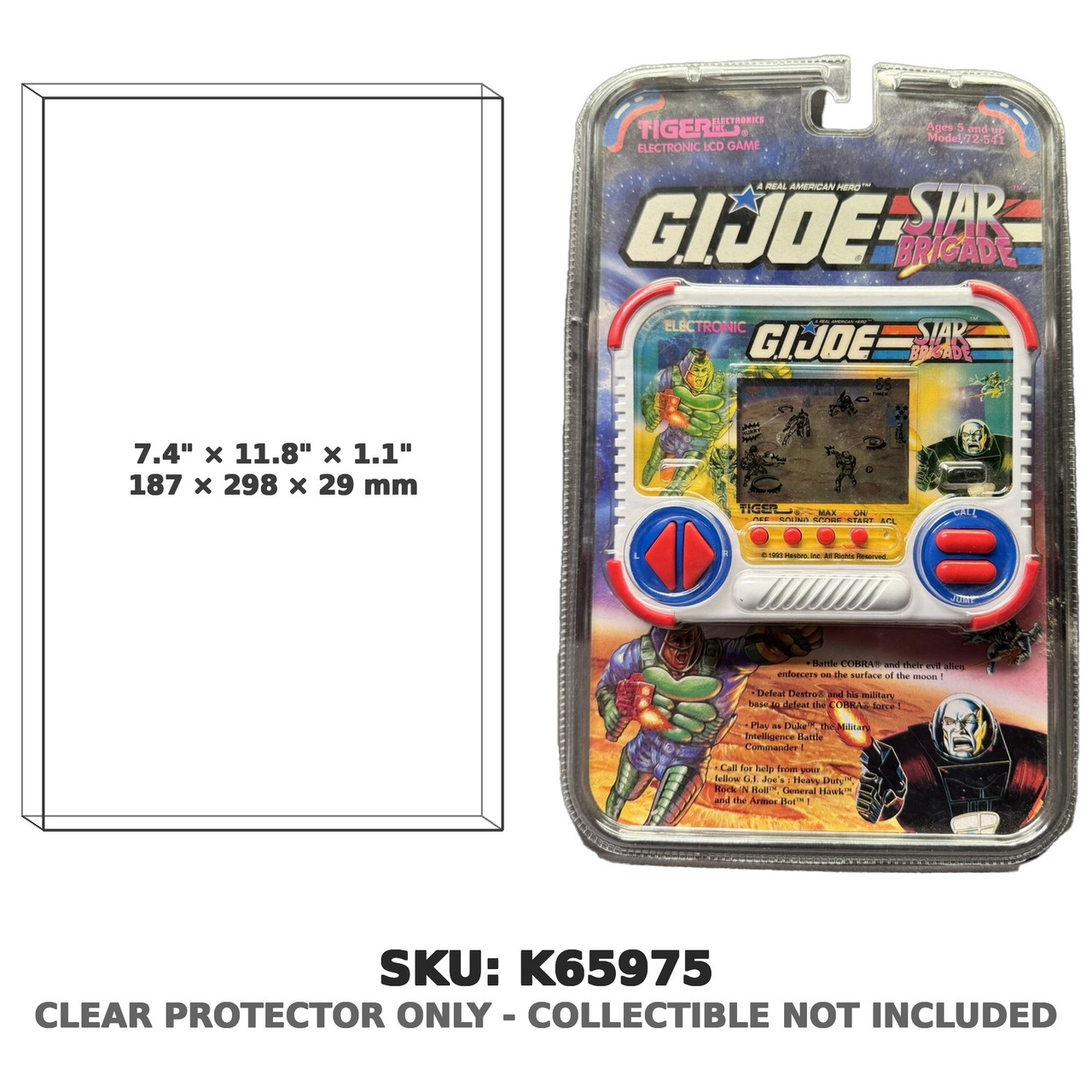 G.I. Joe Star Brigade Electronic LCD Handheld Game