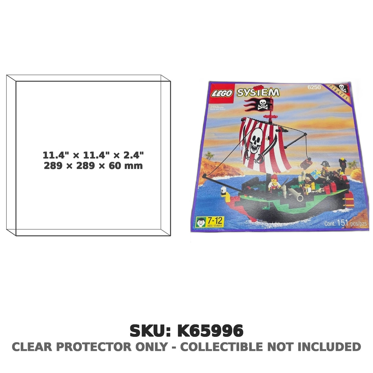 Cross Bone Clipper LEGO Pirates Set 6250
