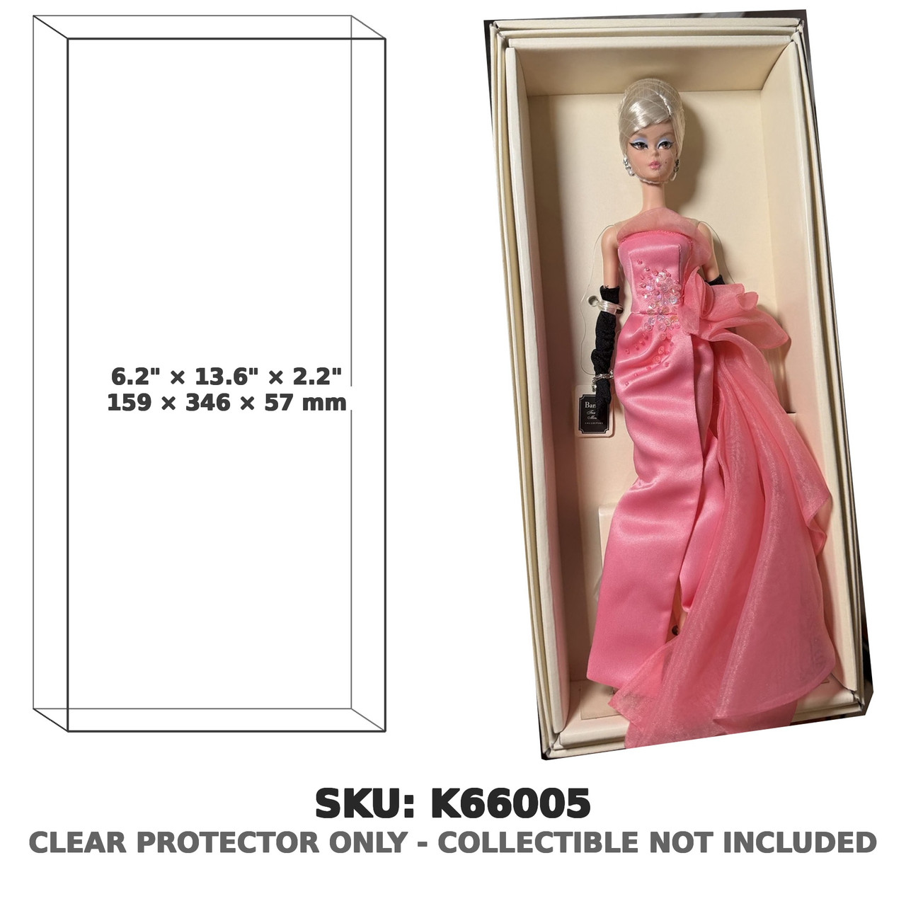 Glam Gown Barbie Silkstone Fashion Model Collection Doll 2016