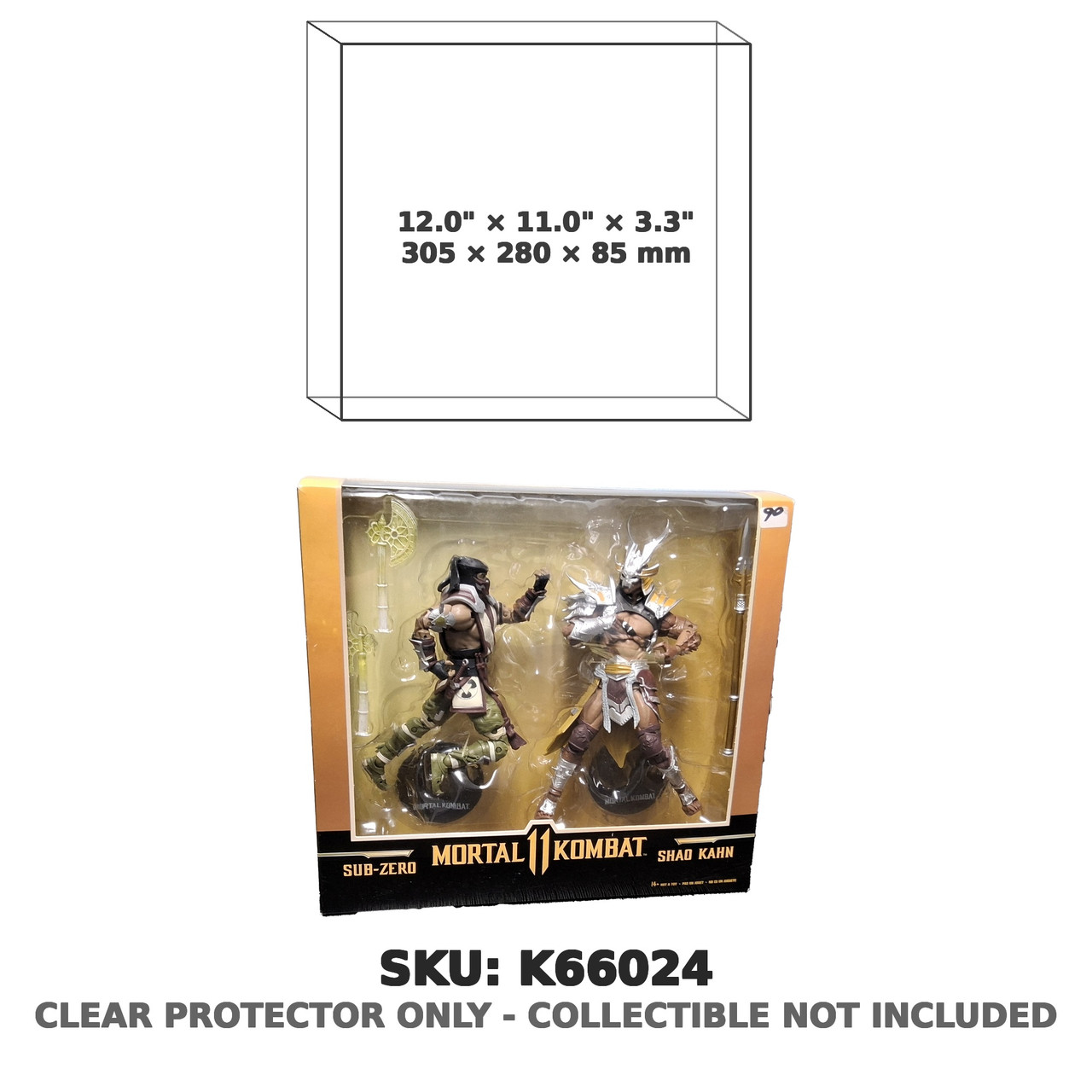 Shao Kahn vs Sub-Zero Mortal Kombat 11 Figure 2-Pack